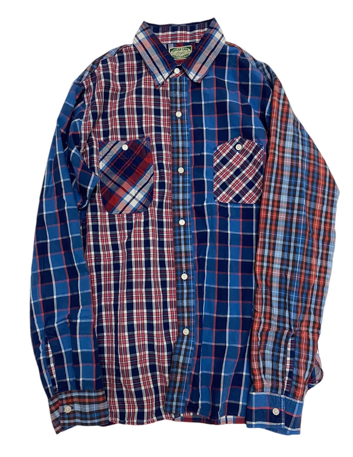 Sugar Cane × Vintage 🔥FIRE🔥 Sugar Cane Flannel Inspired Visvim Size US L / EU 52-54 / 3 - 1 Thumbnail