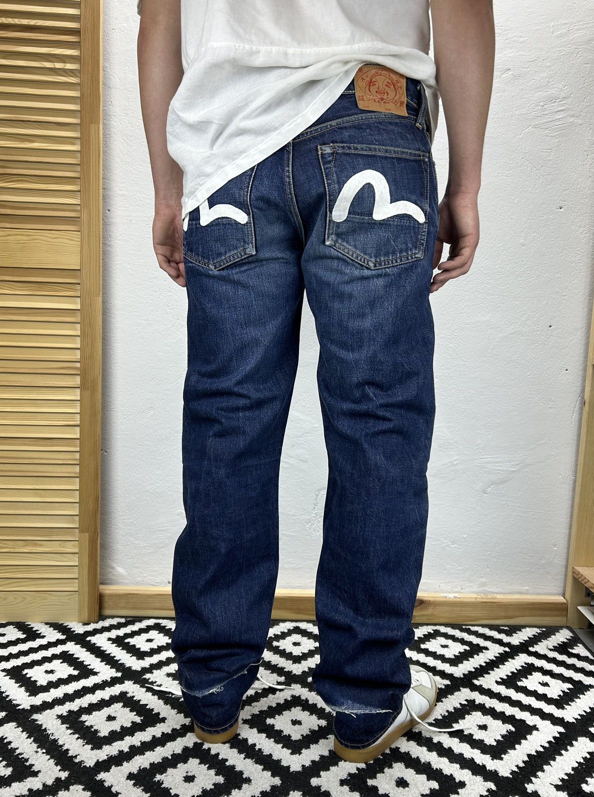Japanese Brand × Vintage Evisu Vintage Selvedge Denim jeans size 30 Size US 30 / EU 46 - 1 Thumbnail