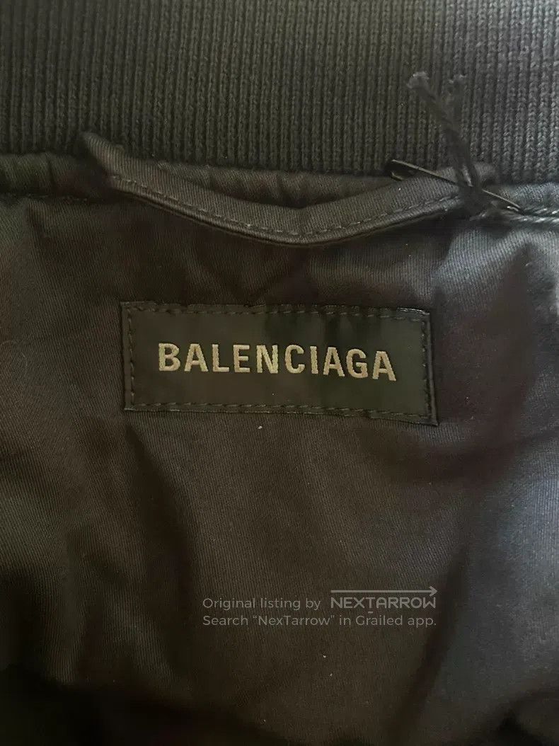 Balenciaga Balenciaga Spring 3B denim distressed pilot jacket Size US L / EU 52-54 / 3 - 3 Thumbnail