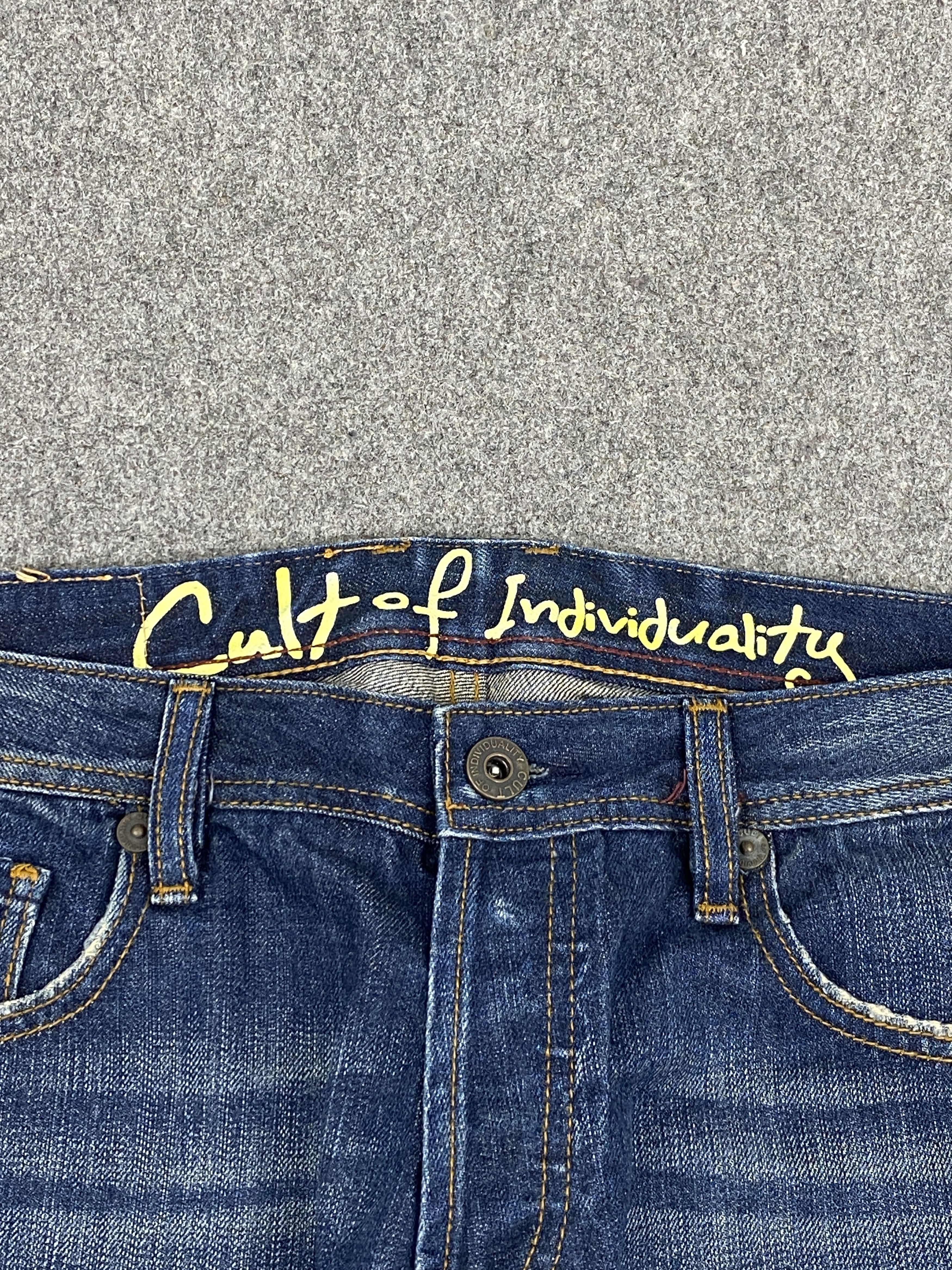 Vintage Vintage Cult Of Individuality Distressed Jeans DP2719 Size US 36 / EU 52 - 8 Thumbnail