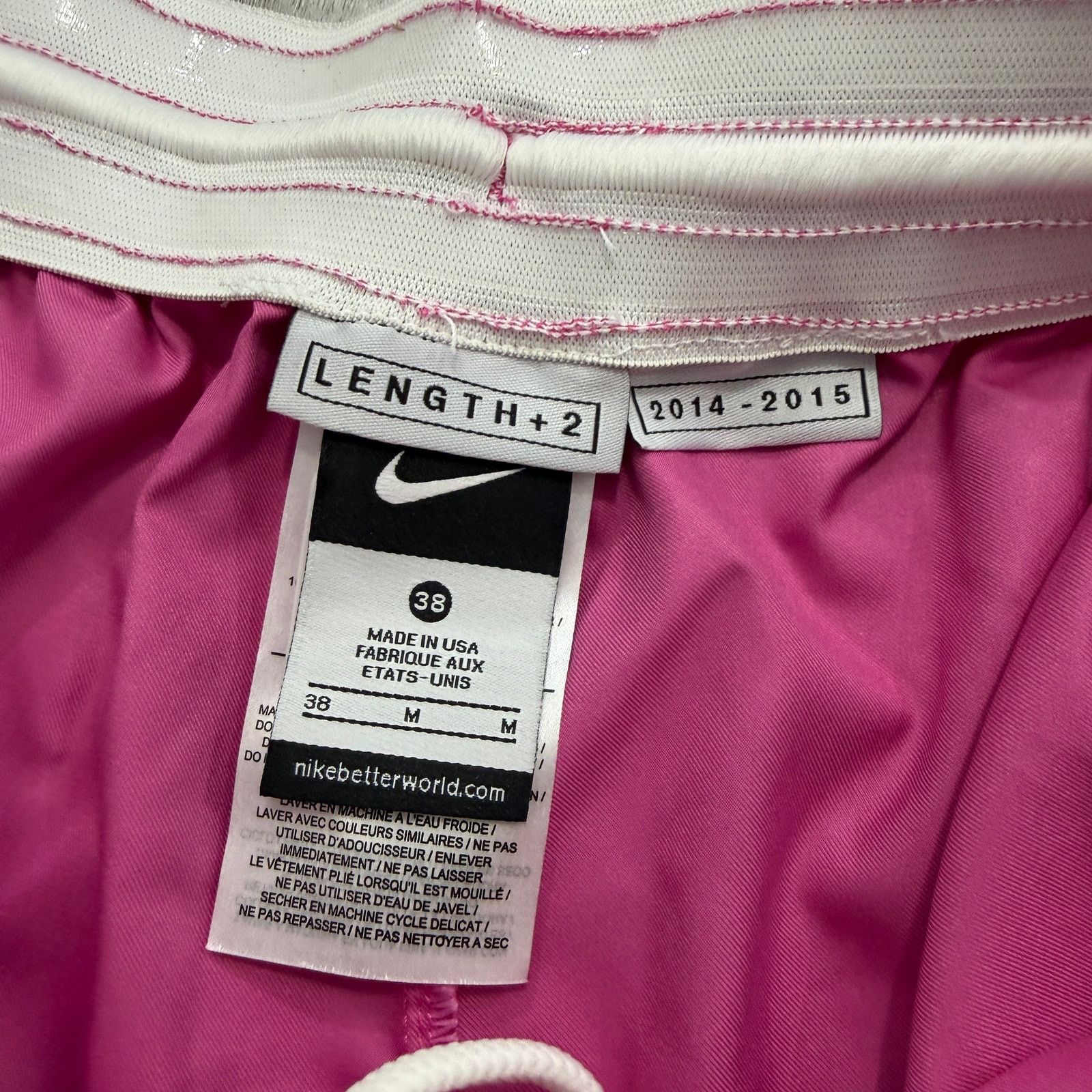 Nike Nike Michigan State Spartans Breast Cancer Awareness Shorts Size US 38 / EU 54 - 5 Thumbnail