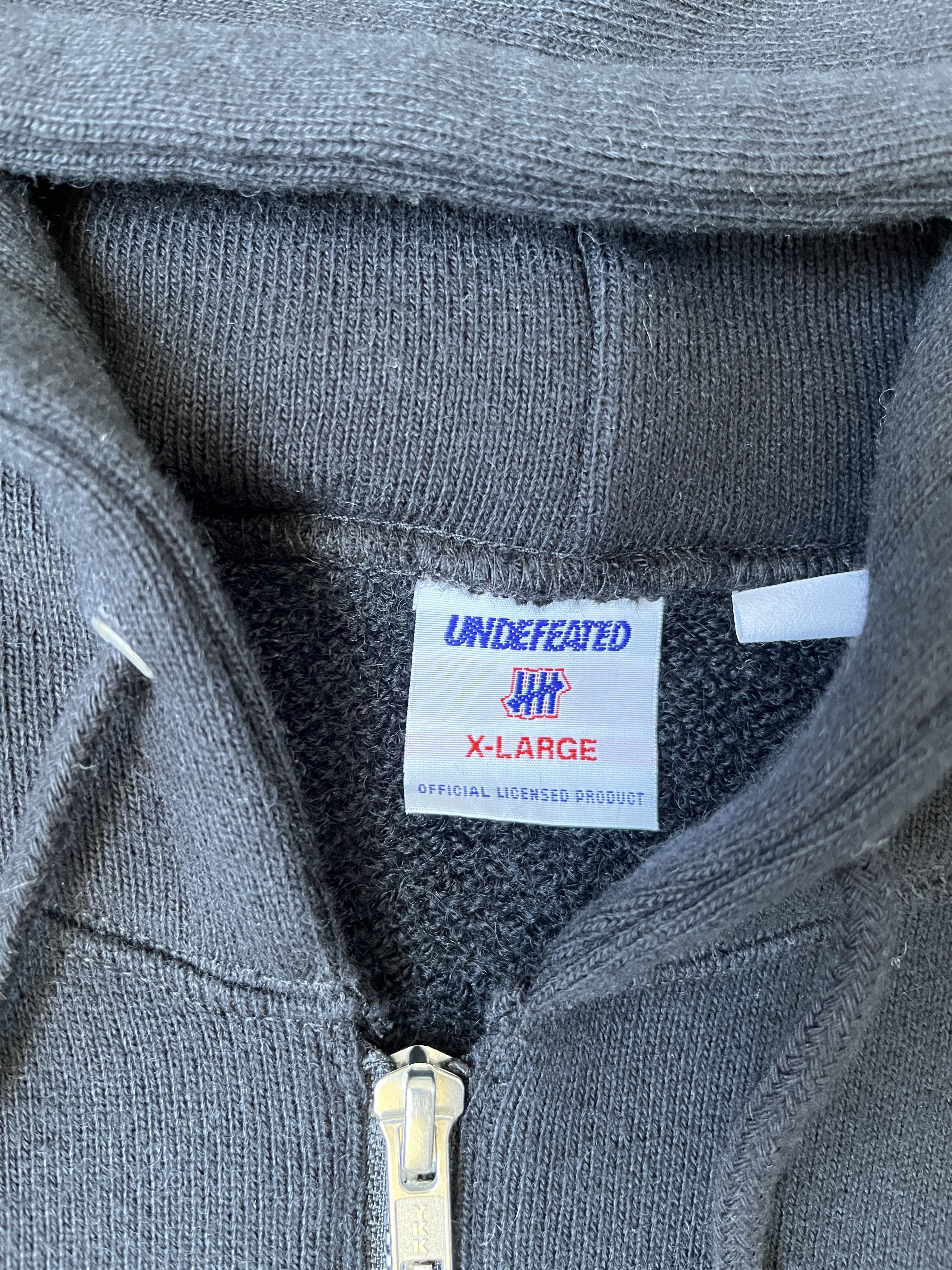 Undefeated Undefeated French Terry Knit Half-Zip Hooded Sweatshirt Size US XL / EU 56 / 4 - 5 Thumbnail