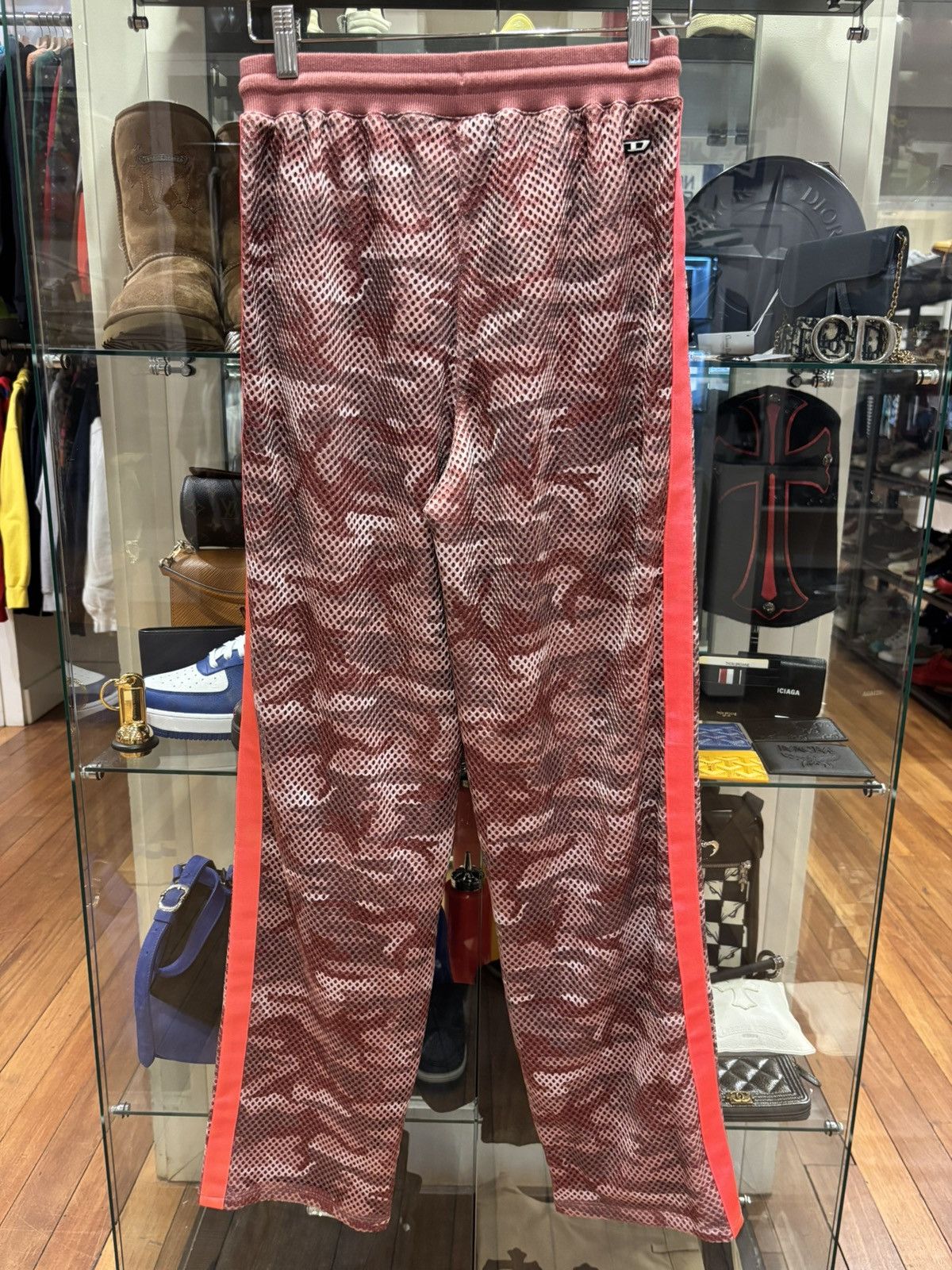Diesel Diesel Mesh Camo Joggers Size 28" / US 6 / IT 42 - 2 Thumbnail