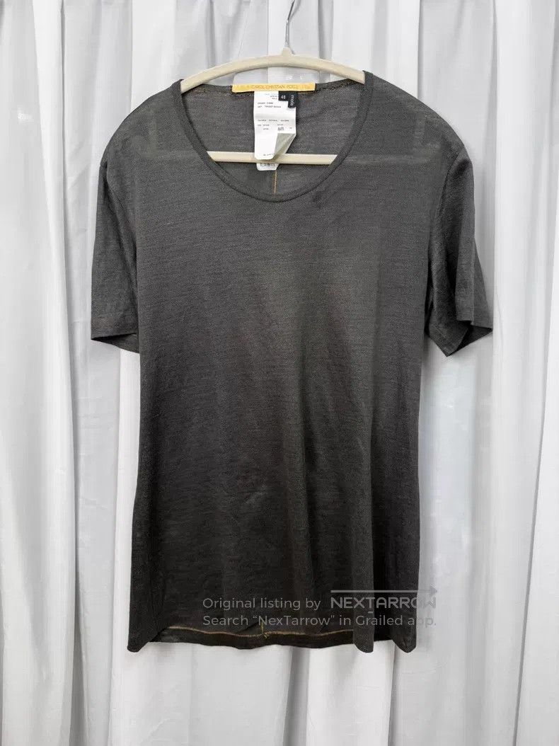 Carol Christian Poell Carol Christian Poell 08SS mesh bonded breathable short sl Size L / US 10 / IT 46 - 1 Thumbnail
