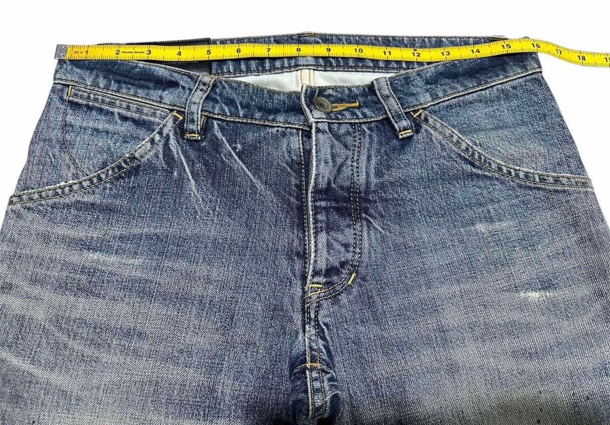 Attachment 🔥Sick Y2K Attachment Flared Denim J Cut Curved Distressed Size US 32 / EU 48 - 15 Thumbnail