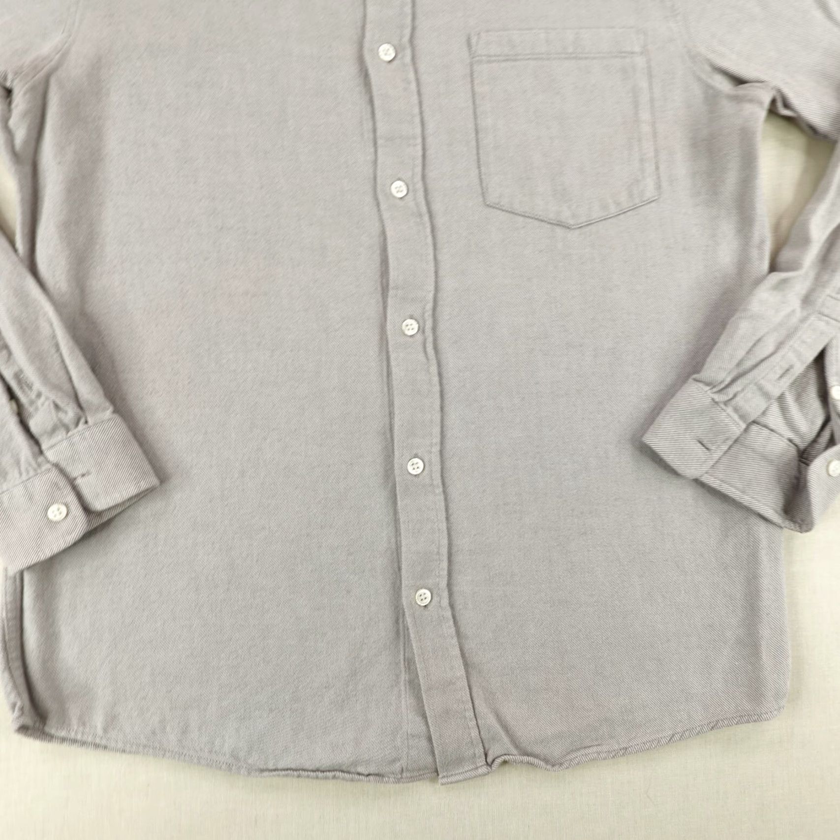 Cos VINTAGE COS Shirt Men's Small Flannel Long Sleeve Button-Up Collared Casual Gray Size US S / EU 44-46 / 1 - 4 Thumbnail