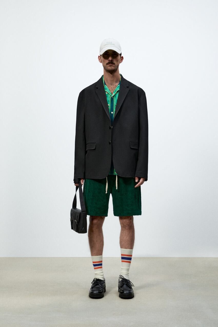 Zara Zara Oversized Technical Blazer Size US M / EU 48-50 / 2 - 2 Thumbnail