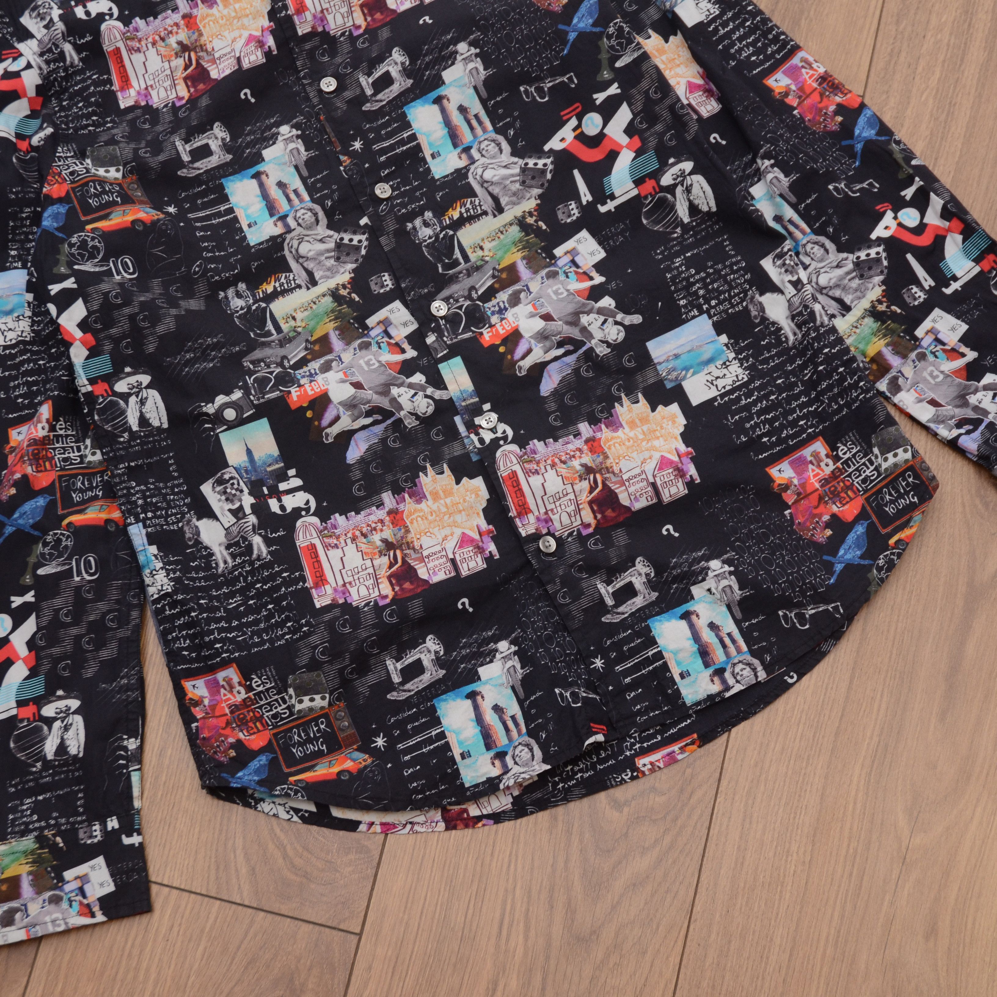 Desigual Desigual Shirt S Slim Abstract Multicolor Forever Young Y2K Size US S / EU 44-46 / 1 - 8 Thumbnail