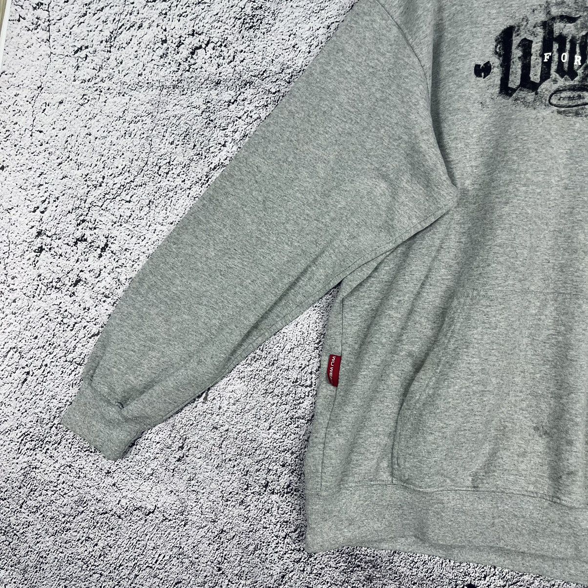 Vintage × Wu-Tang Clan ⭐️VINTAGE⭐️ Wu Tang Forever Grey WuWear Printed Hoodie Size US XL / EU 56 / 4 - 5 Thumbnail