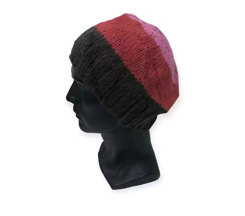 image of Knit Beanie Hat, Men's