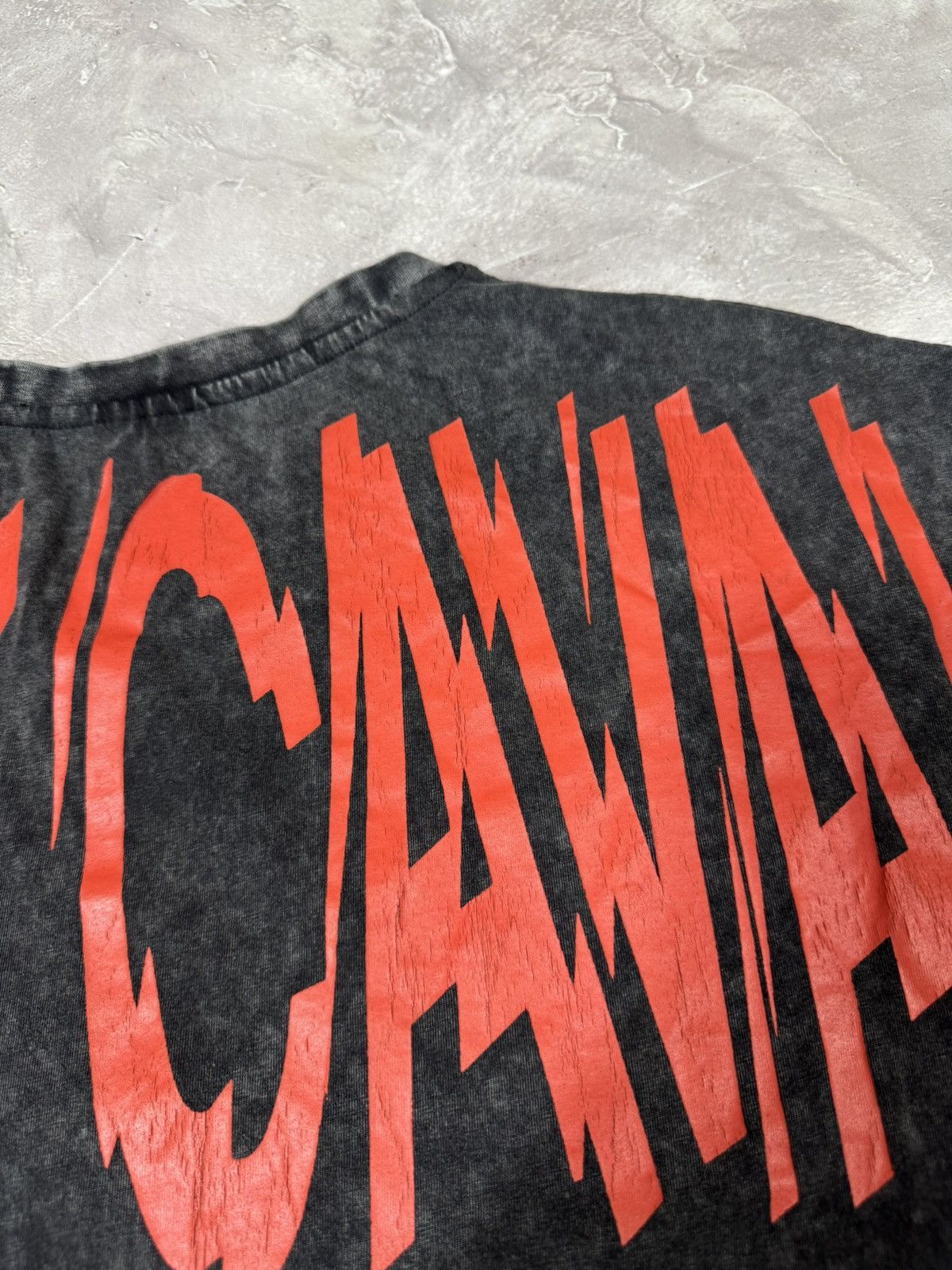 Just Cavalli Just Cavalli Stone Washed Big Back Logo Oversize Y2k Shirt Size US M / EU 48-50 / 2 - 5 Thumbnail