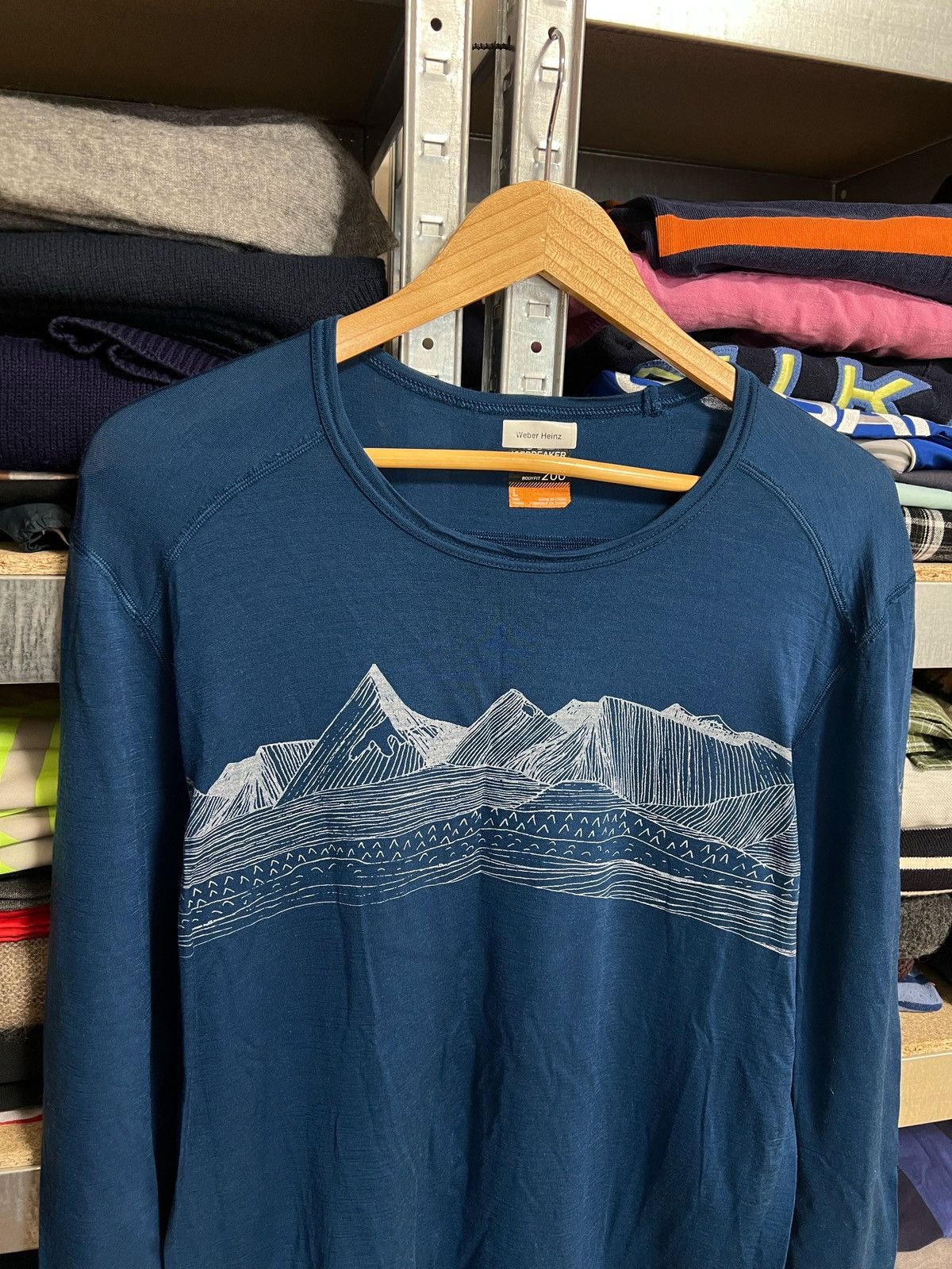 Icebreaker Icebreaker Merino Wool Men’s Bodyfit 200 Long Sleeve Shirt L Size US L / EU 52-54 / 3 - 2 Thumbnail