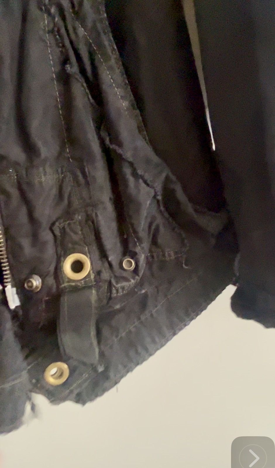 Greg Lauren Black Tent Jacket Size US L / EU 52-54 / 3 - 8 Thumbnail