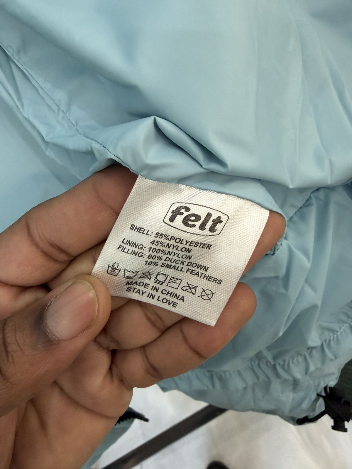 FELT FELT “Peak 700 Down” Ice Blue Jacket Size US S / EU 44-46 / 1 - 7 Thumbnail