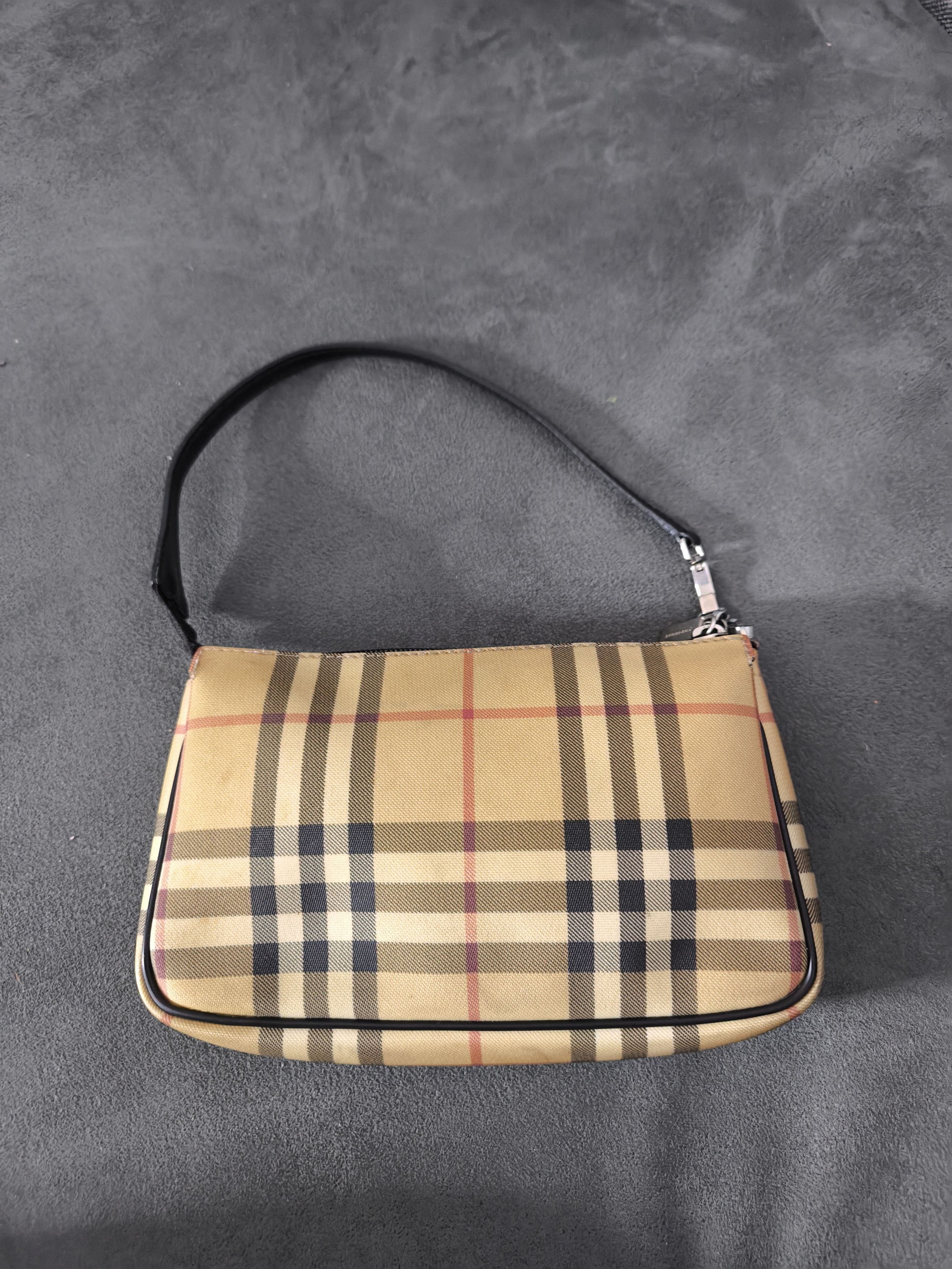 Burberry BURBERRY canvas Pochette Shoulder Bag Vintage Rare Size ONE SIZE - 6 Thumbnail