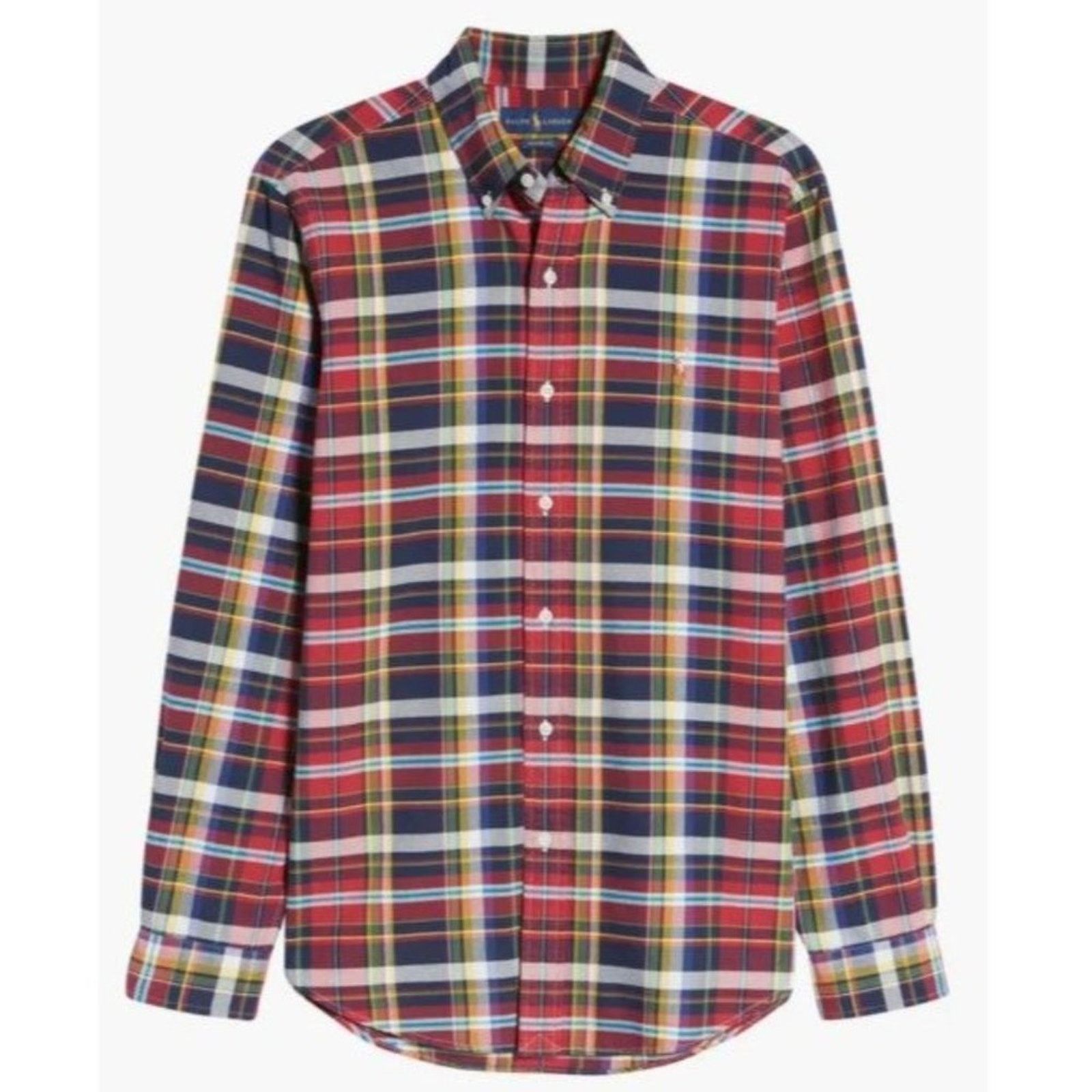 Polo Ralph Lauren Polo Ralph Lauren Classic Fit Plaid Cotton Button Down Shirt Size US XXL / EU 58 / 5 - 10 Thumbnail