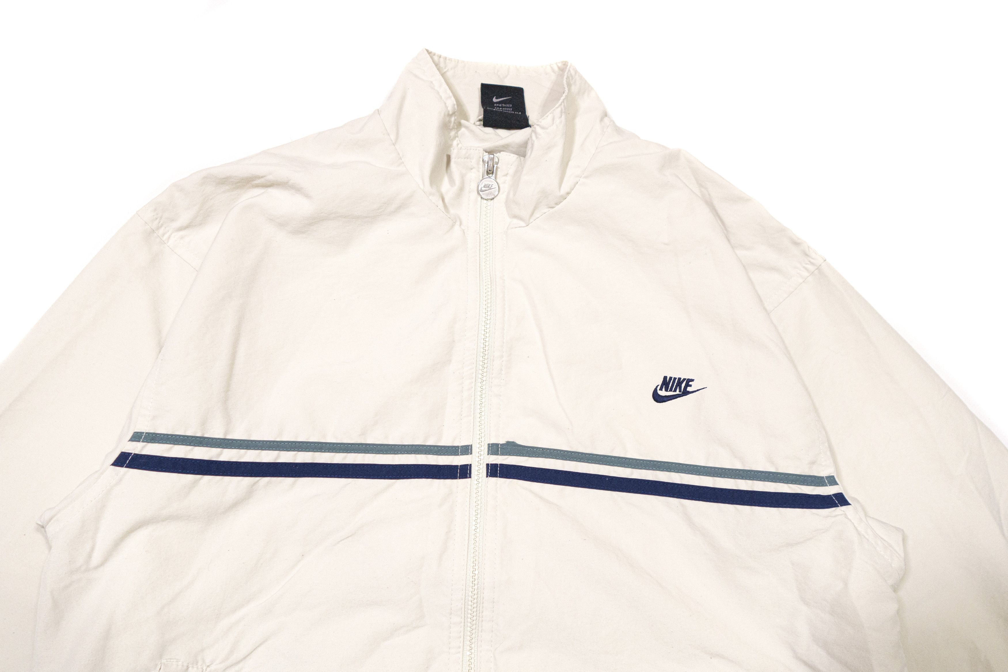 Nike 90S Swoosh Logo Sport Zip Jacket Size US S / EU 44-46 / 1 - 3 Thumbnail
