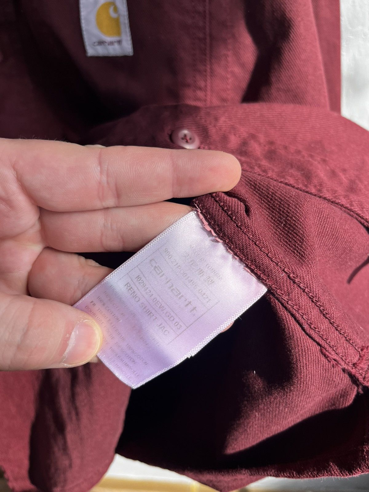 Carhartt × Carhartt Wip Carhartt overshot jacket size l Size US L / EU 52-54 / 3 - 7 Thumbnail