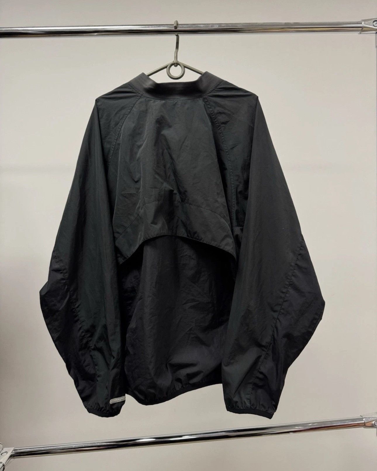 Nike × Vintage Vintage 90s Nike Nylon Jacket Anorak Center Swoosh Clima Fit Size US L / EU 52-54 / 3 - 6 Thumbnail