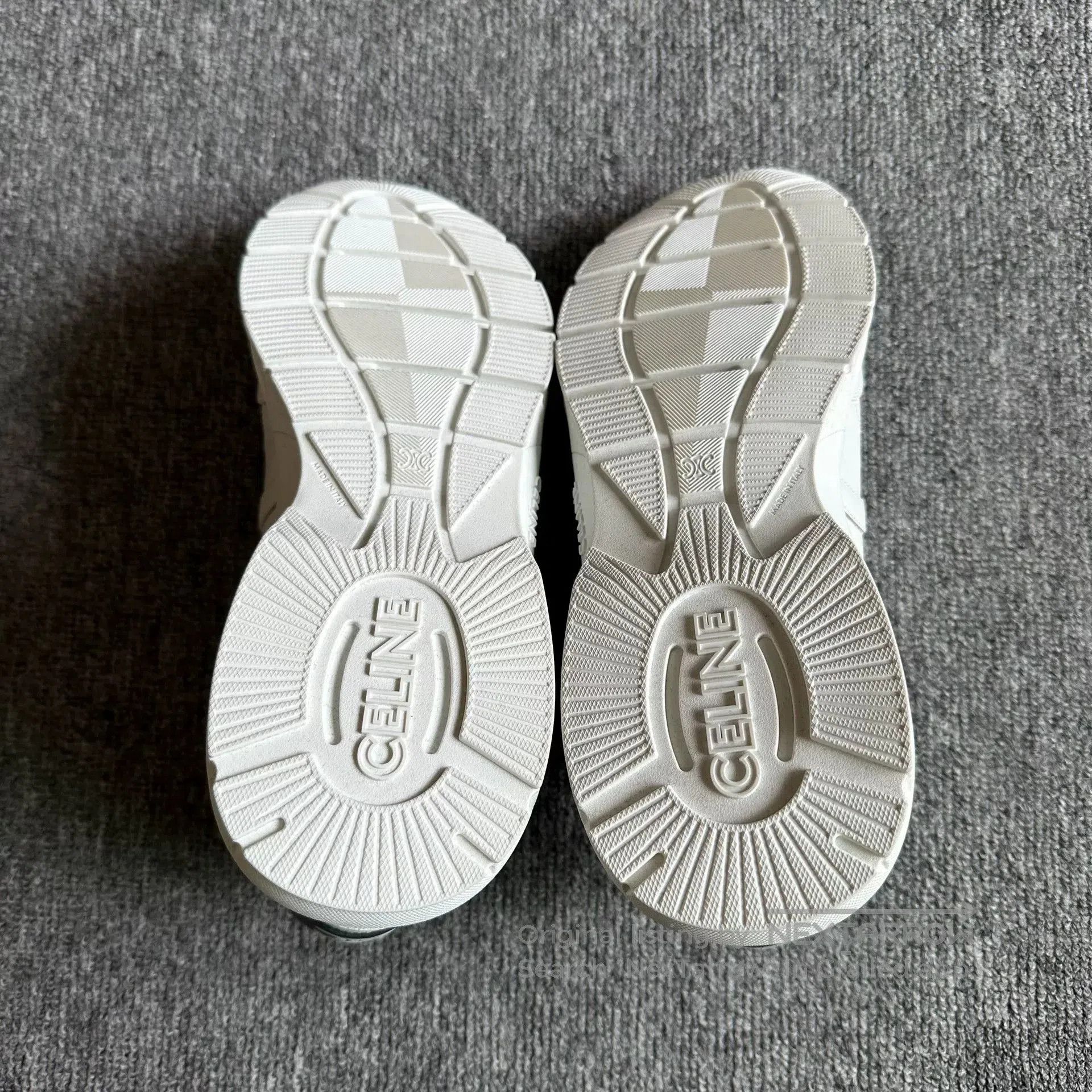 Celine Celine Triomphe C White Casual Sneakers. Size US 8 / EU 41 - 4 Thumbnail
