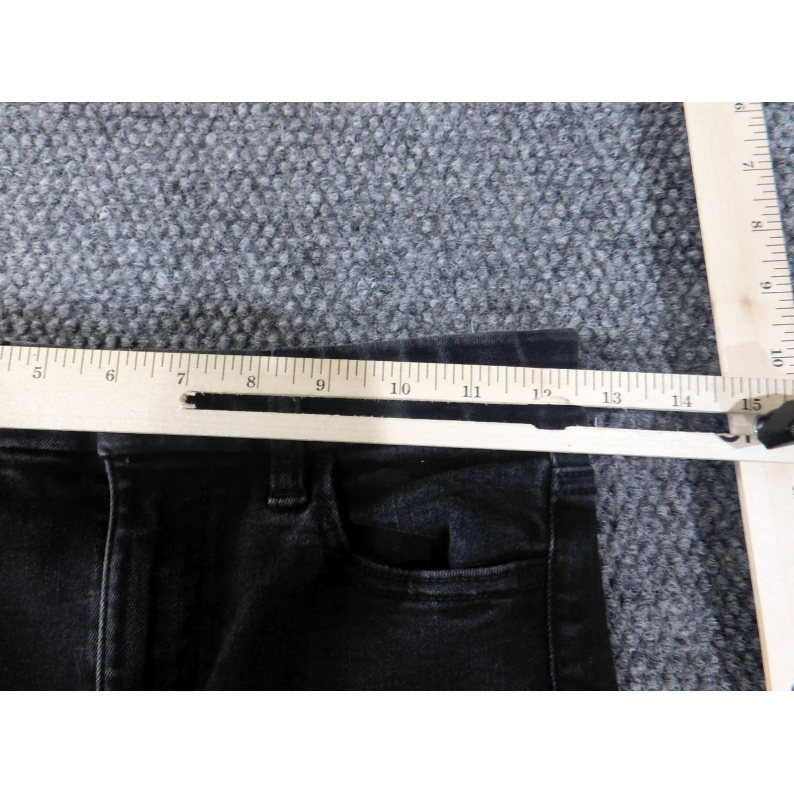 American Eagle Outfitters American Eagle Outfitters Jeans Womens Regular Size 2 Black Jegging Denim Retro Rise Mid Distressed Stretch Zip Pocket Size 26" / US 2 / IT 38 - 4 Thumbnail