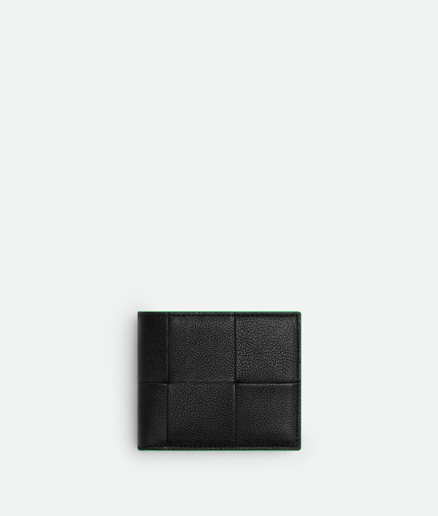 Bottega Veneta o1w1db10825 Size: OS / Cassette Bi-Fold Wallet in Black Size ONE SIZE - 1 Thumbnail