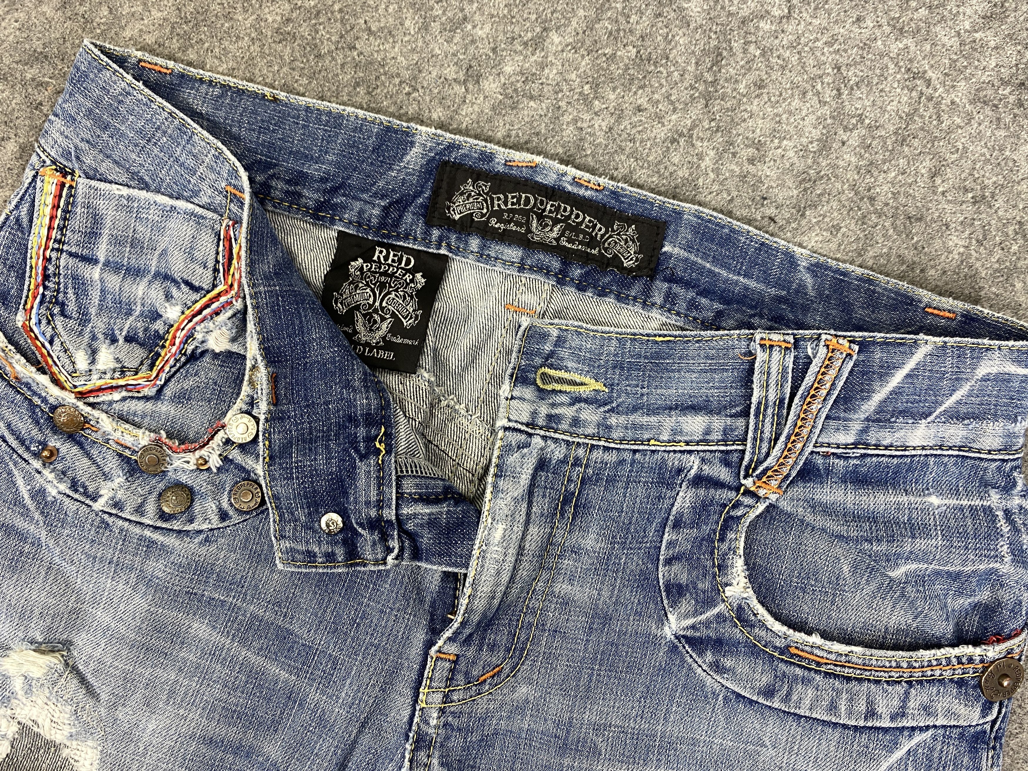 Hysteric Glamour Rare Vintage RedPepper Jeans 35x33.5 - JN3255 Size US 35 - 6 Thumbnail
