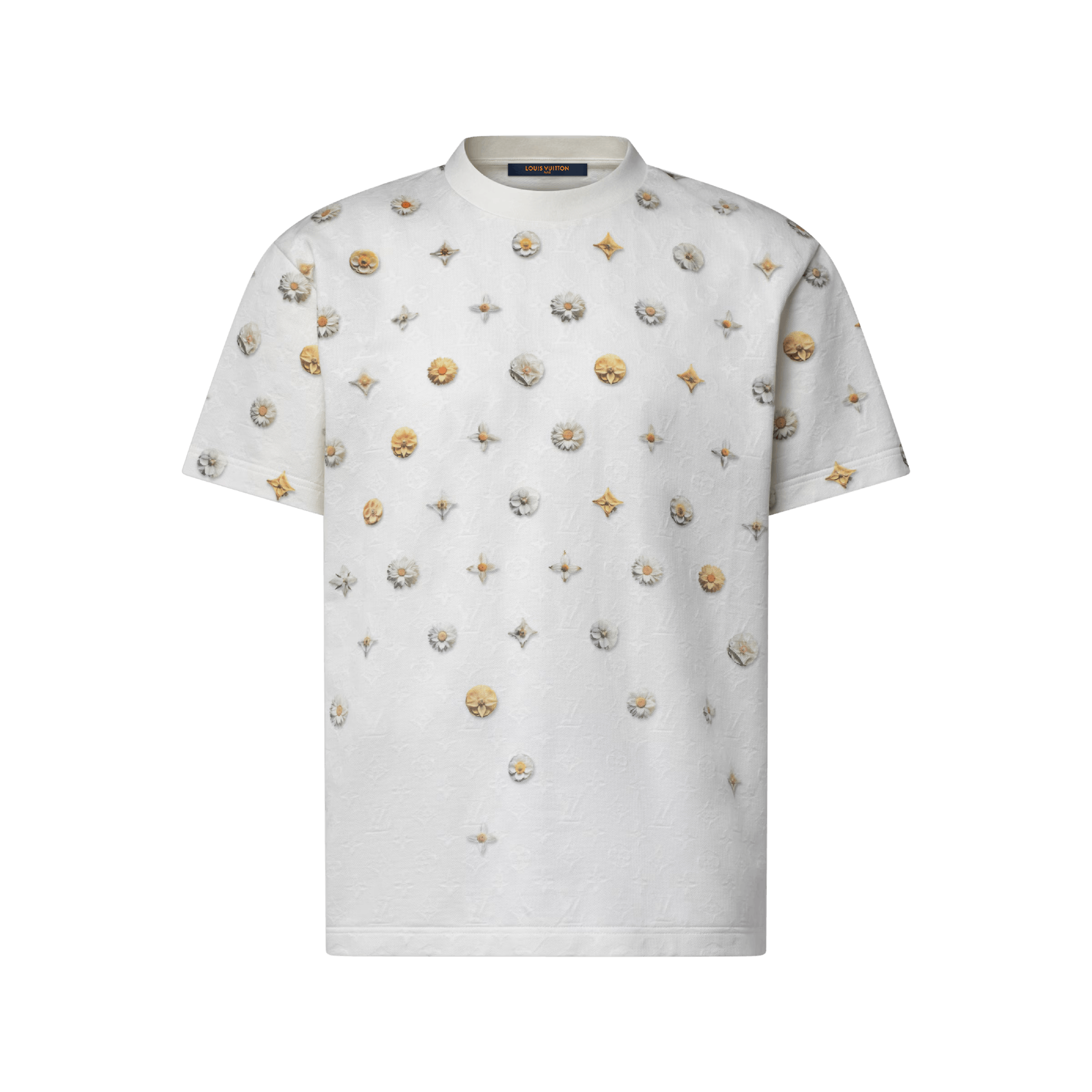 Louis Vuitton Overprinted Monogram Jacquard T-shirt Size US S / EU 44-46 / 1 - 2 Thumbnail