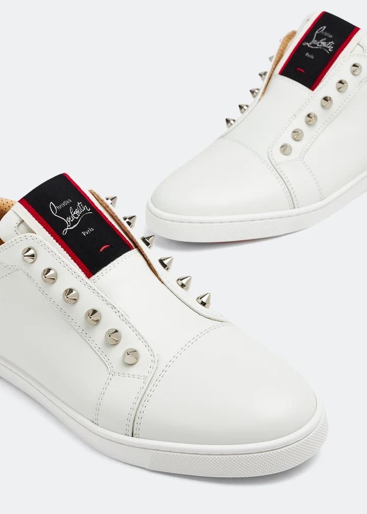 Christian Louboutin oc11z0126 F.A.V Fiquea Vontade in White Size US 10 / IT 40 - 3 Thumbnail