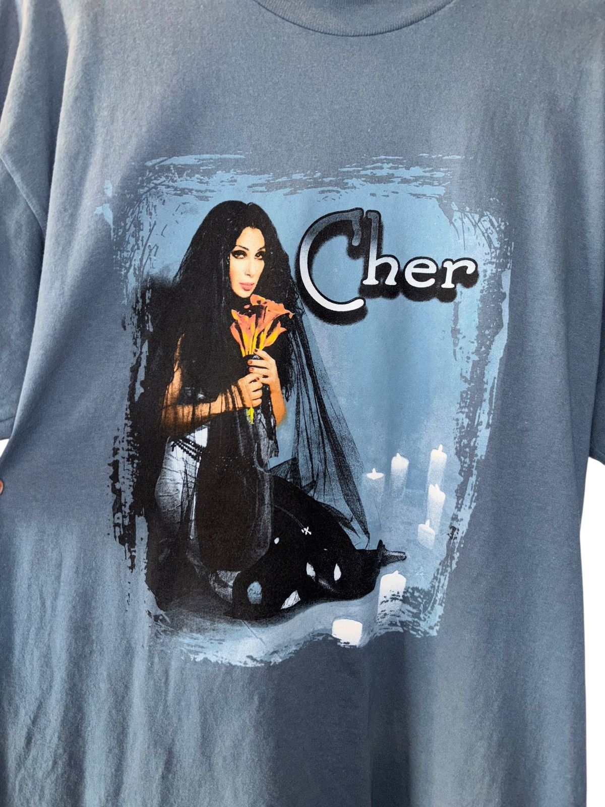 Band Tees × Giant × Vintage Vintage 1999 Cher “Do You Believe” Tour Promo Tee Size US XL / EU 56 / 4 - 3 Thumbnail