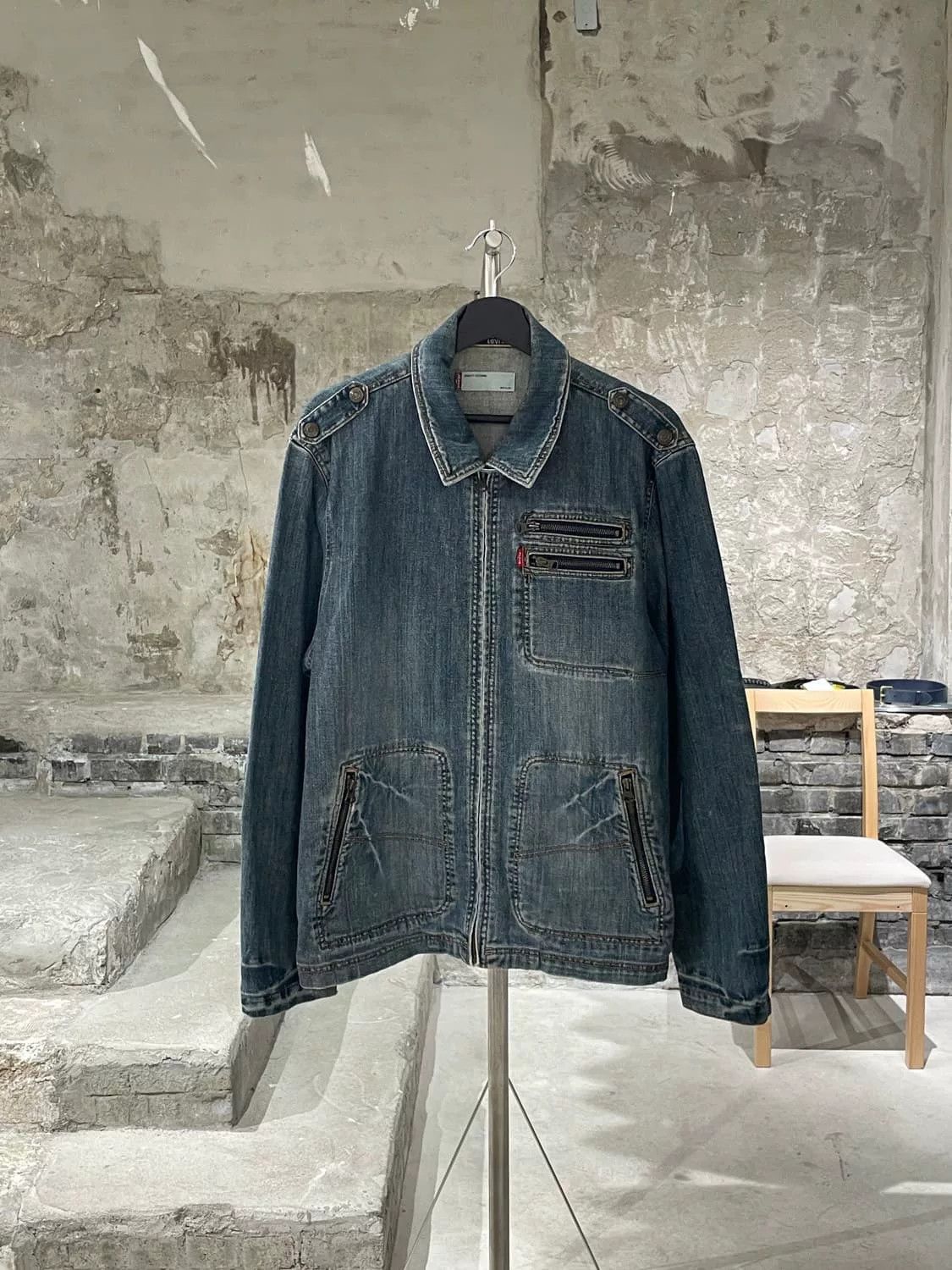 Levi's Vintage Clothing Levi's Vintage Denim Utility Jacket Size US M / EU 48-50 / 2 - 1 Thumbnail