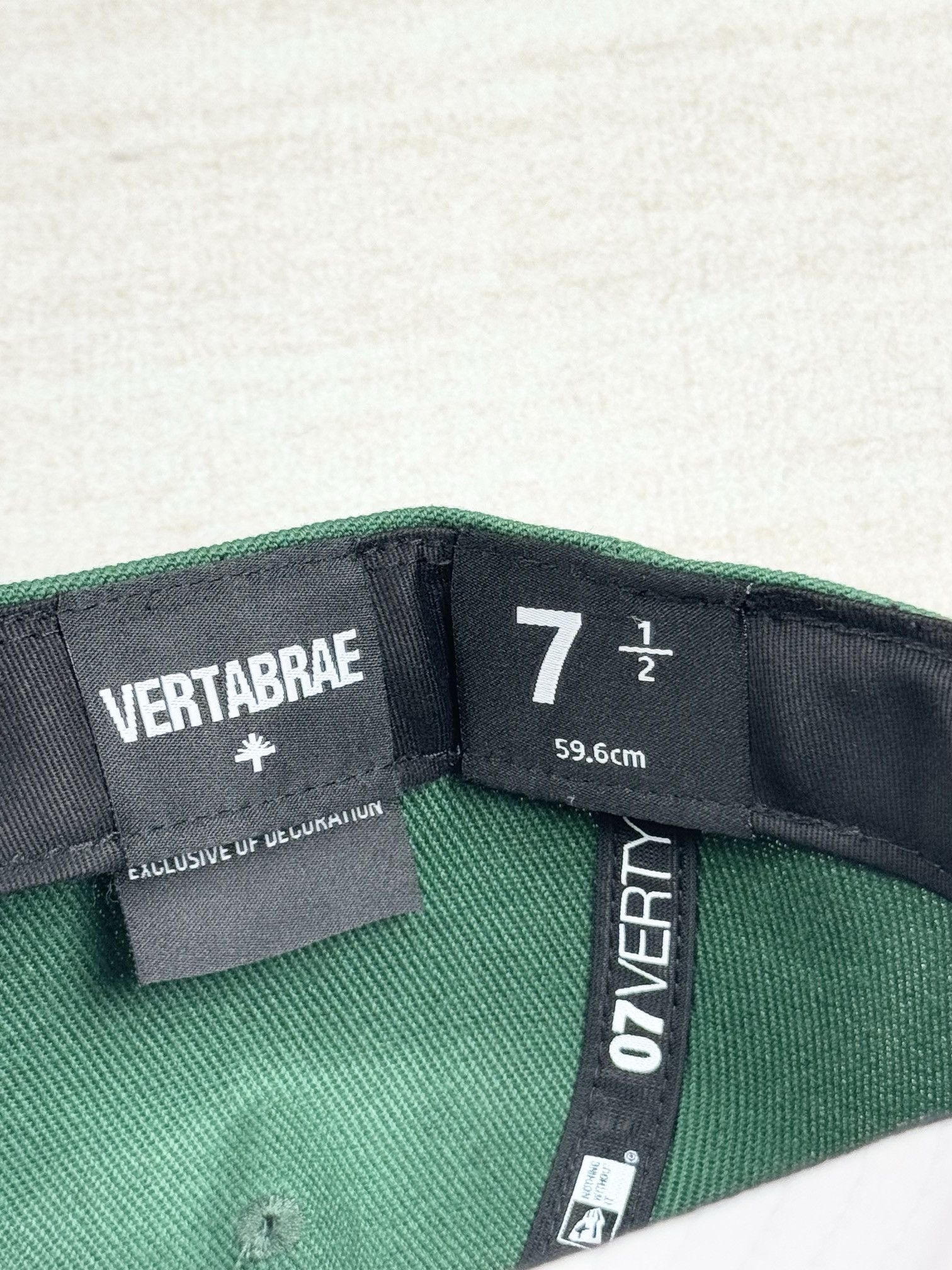 Vertabrae Vertebrae snapback 7 1/2 Size ONE SIZE - 6 Thumbnail