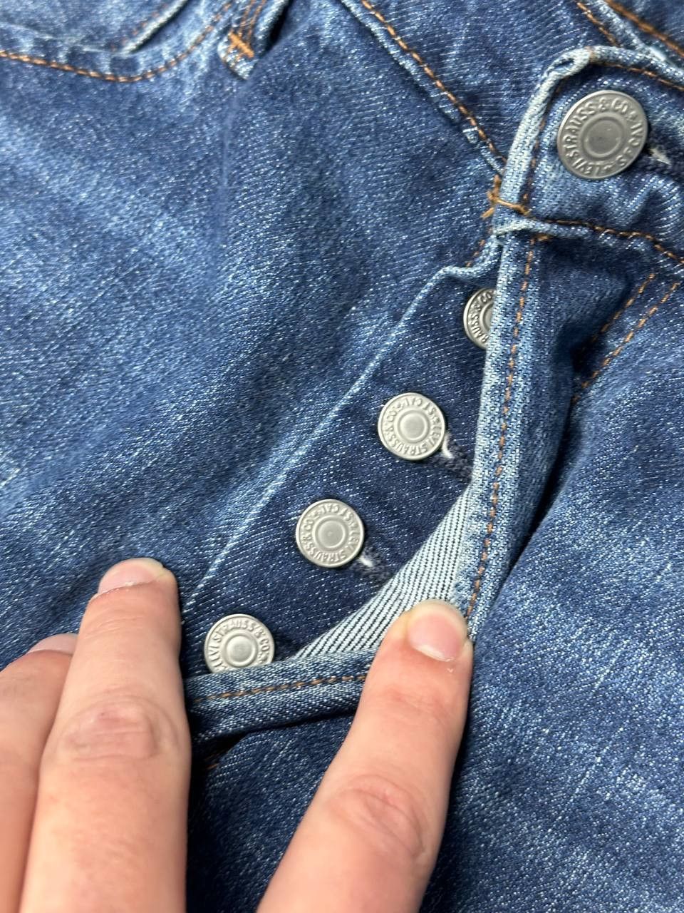 Levi's × Vintage Levi's Engineered Jeans Asymmetrical Denim Jeans Arc Fit Size US 33 - 9 Thumbnail
