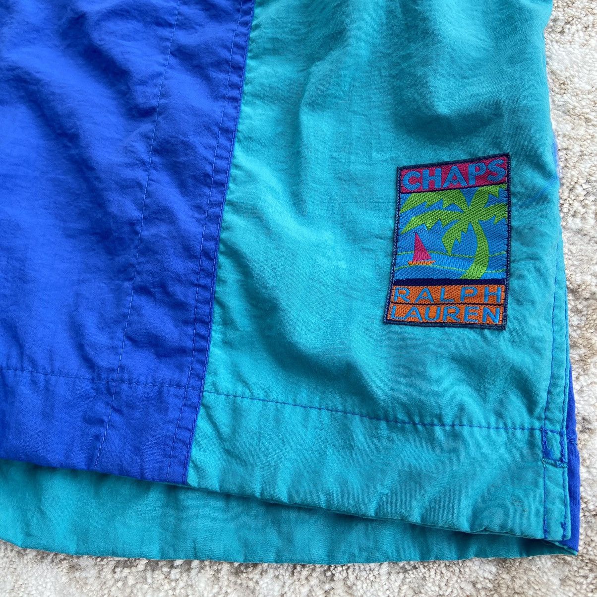 Polo Ralph Lauren Vintage 90s Chaps Ralp Lauren Reversible Nylon Short Size US 31 - 3 Thumbnail