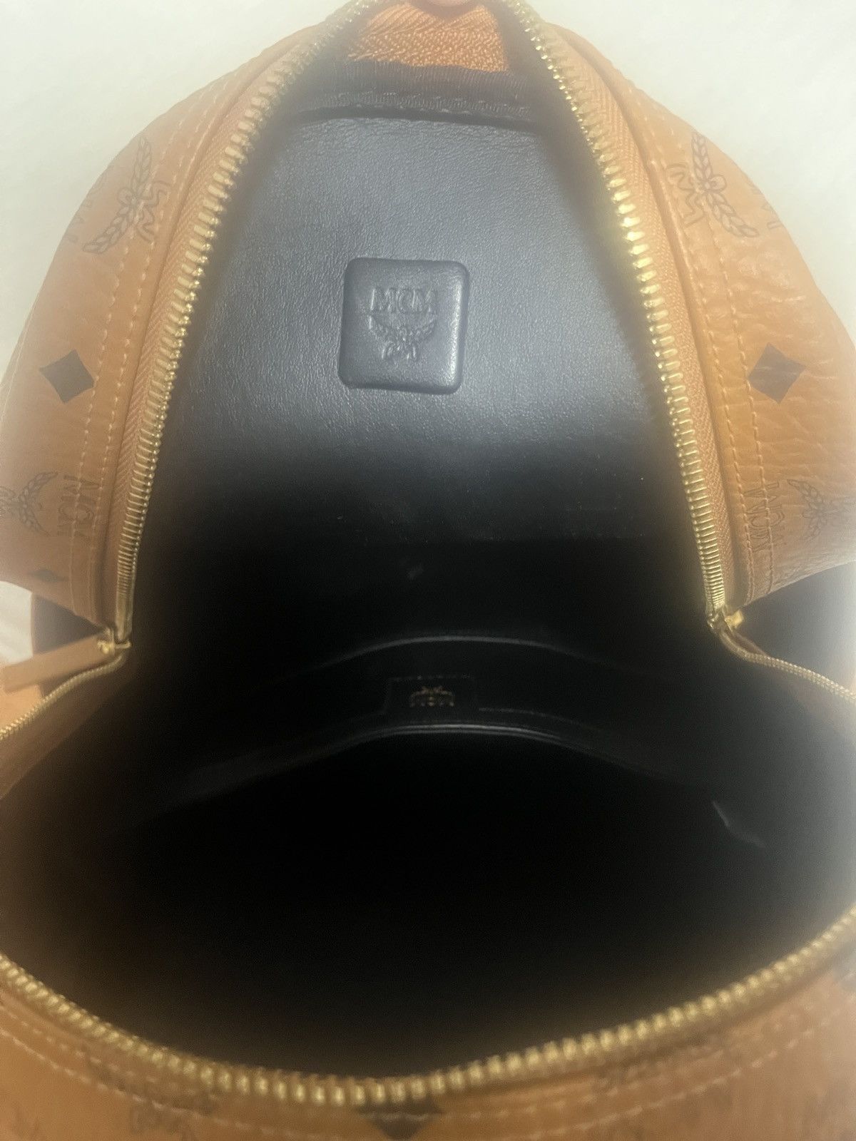 MCM Mcm Cognac Stark Backpack Size ONE SIZE - 8 Thumbnail