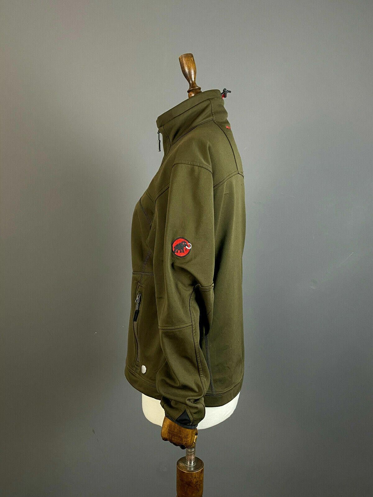 Mammut Mammut Khaki Green Soft Shell Zip Pockets Jacket Size M Size M / US 6-8 / IT 42-44 - 4 Thumbnail