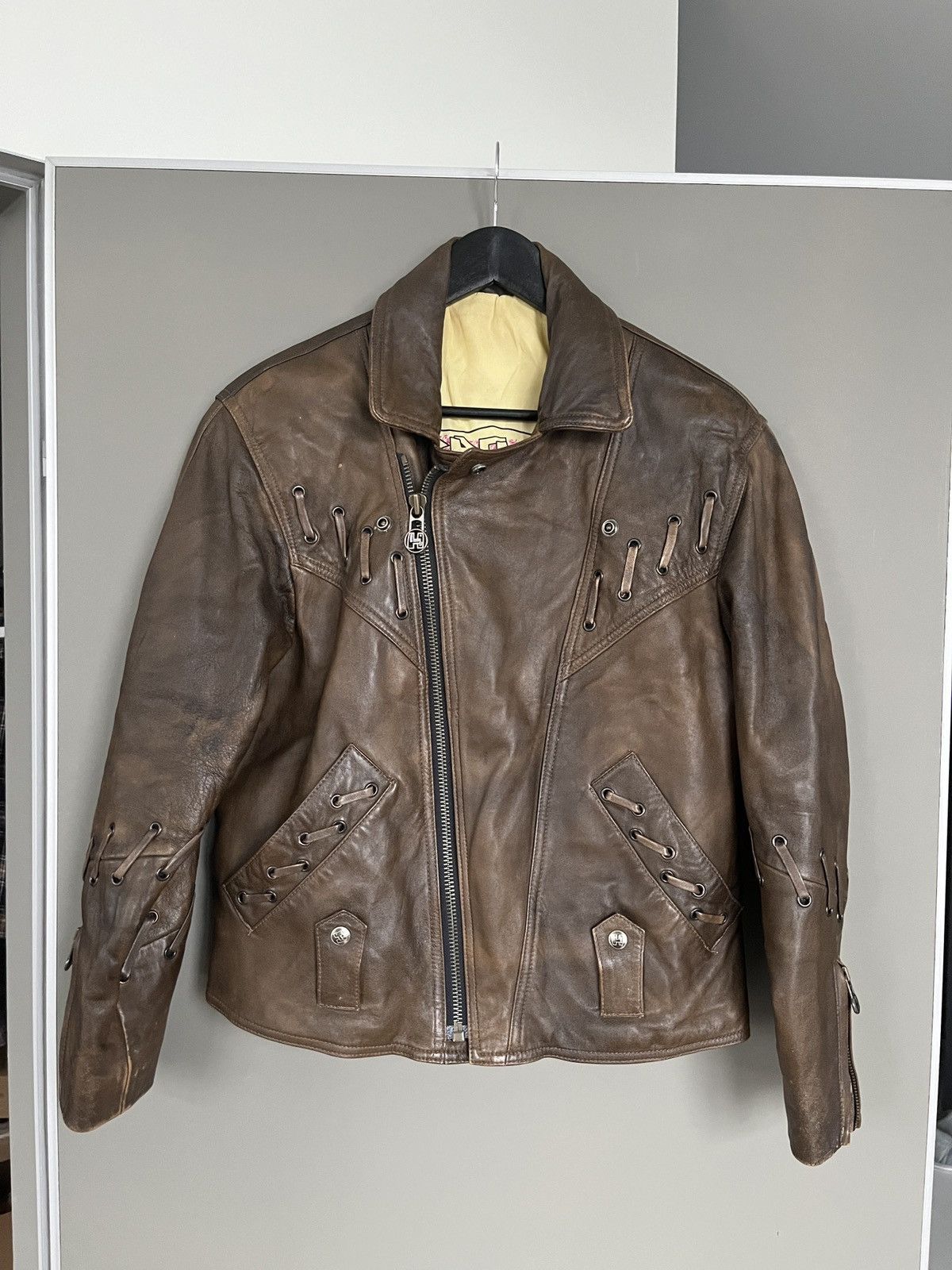 Leather × Vintage Harro Vintage Leather Biker Western Style Jacket Size US M / EU 48-50 / 2 - 2 Thumbnail