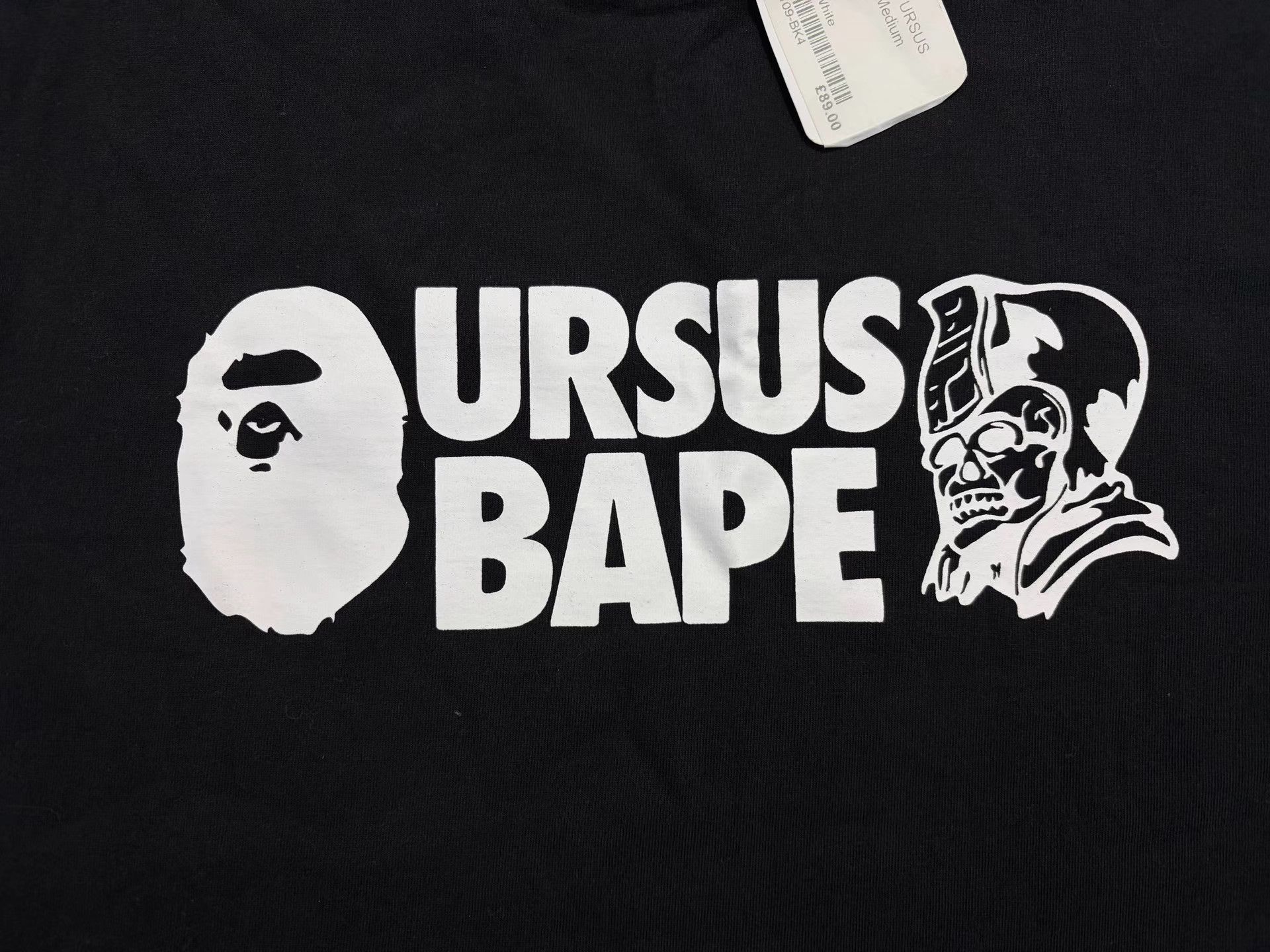 Bape BAPE X URSUS Short Sleeve Tee Size US M / EU 48-50 / 2 - 2 Thumbnail