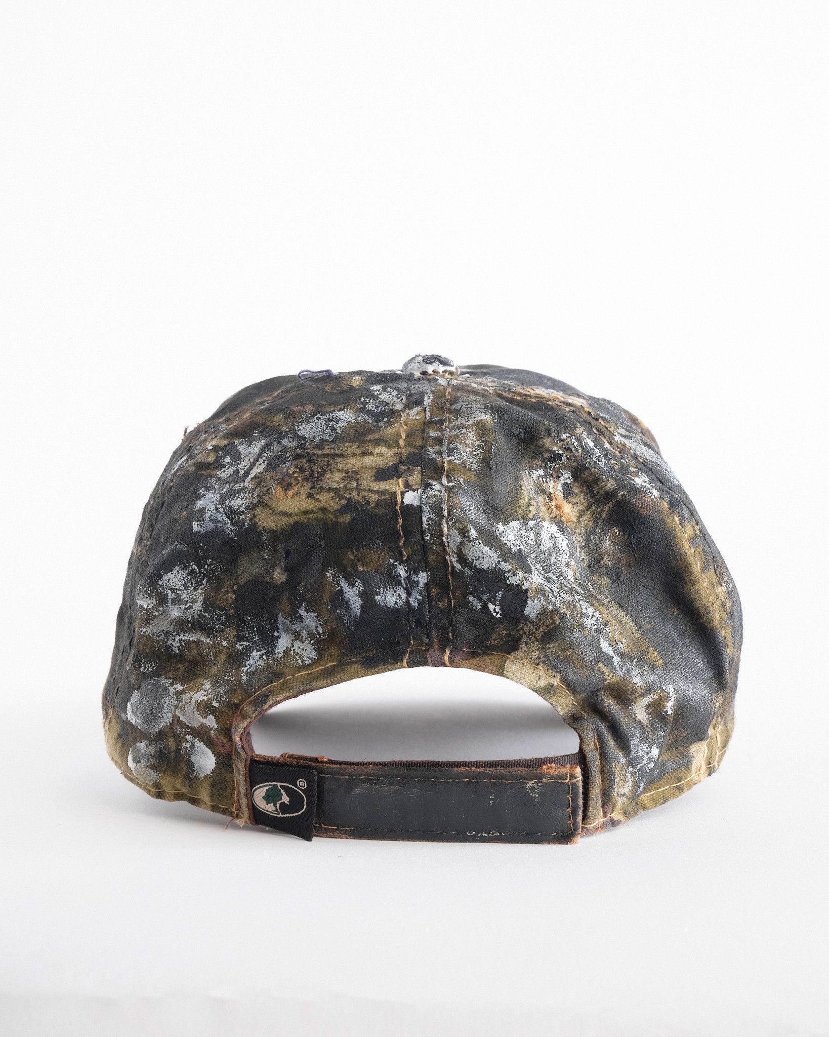 Vintage ASTROBOI* x Mossy Oak Brown Real Tree Camo Rhinestone Hat Size ONE SIZE - 5 Thumbnail