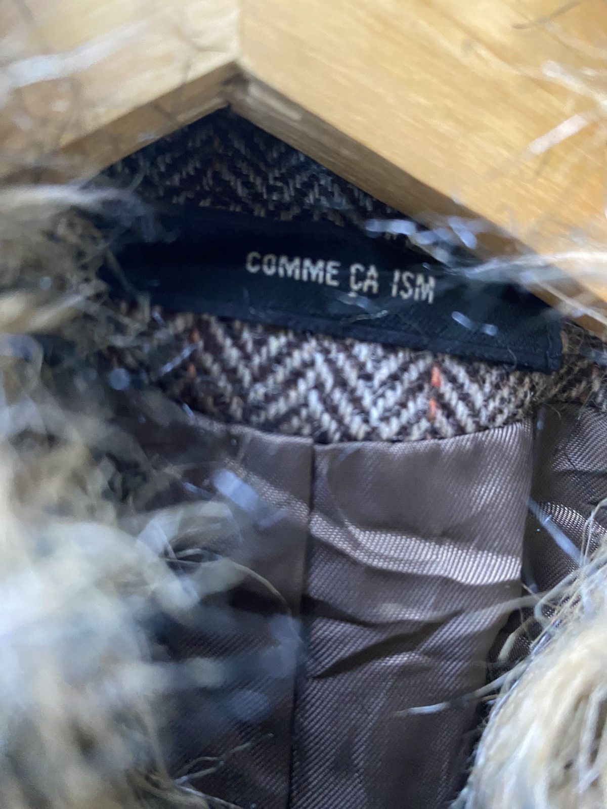 Comme Ca Ism × Japanese Brand Comme Ca Ism Wool Fur tranch coat Size M / US 6-8 / IT 42-44 - 10 Thumbnail