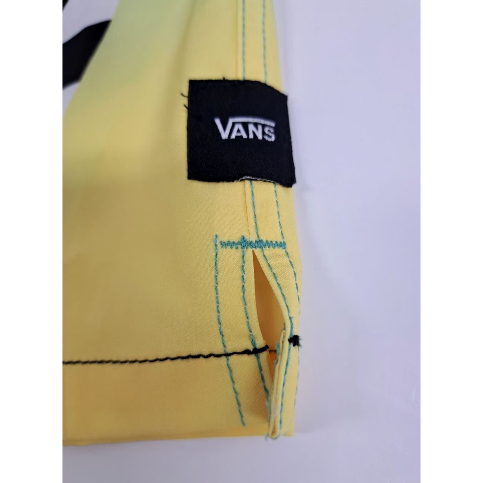 Vans VANS Board Shorts Mens Multicolor Checkered Size 30 Zip Side Pocket Drawstring Quick Dry Size US 30 / EU 46 - 6 Thumbnail