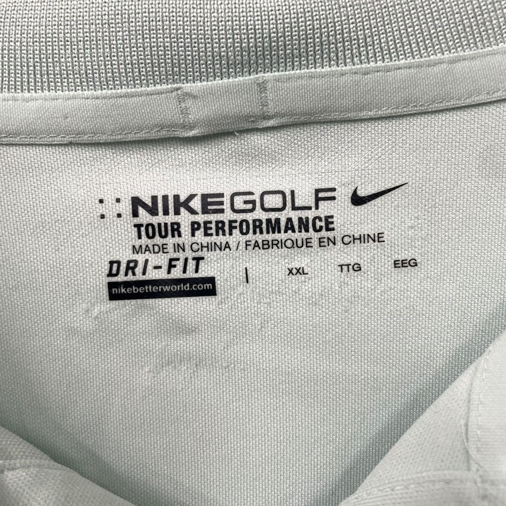 Nike Nike Golf Tour Performance Dri-Fit Polo Shirt Mens Size 2XL Green Salem Golf Club Nike Golf Tour Performance Polo Shirt Mens 2XL Green Size US XXL / EU 58 / 5 - 4 Thumbnail