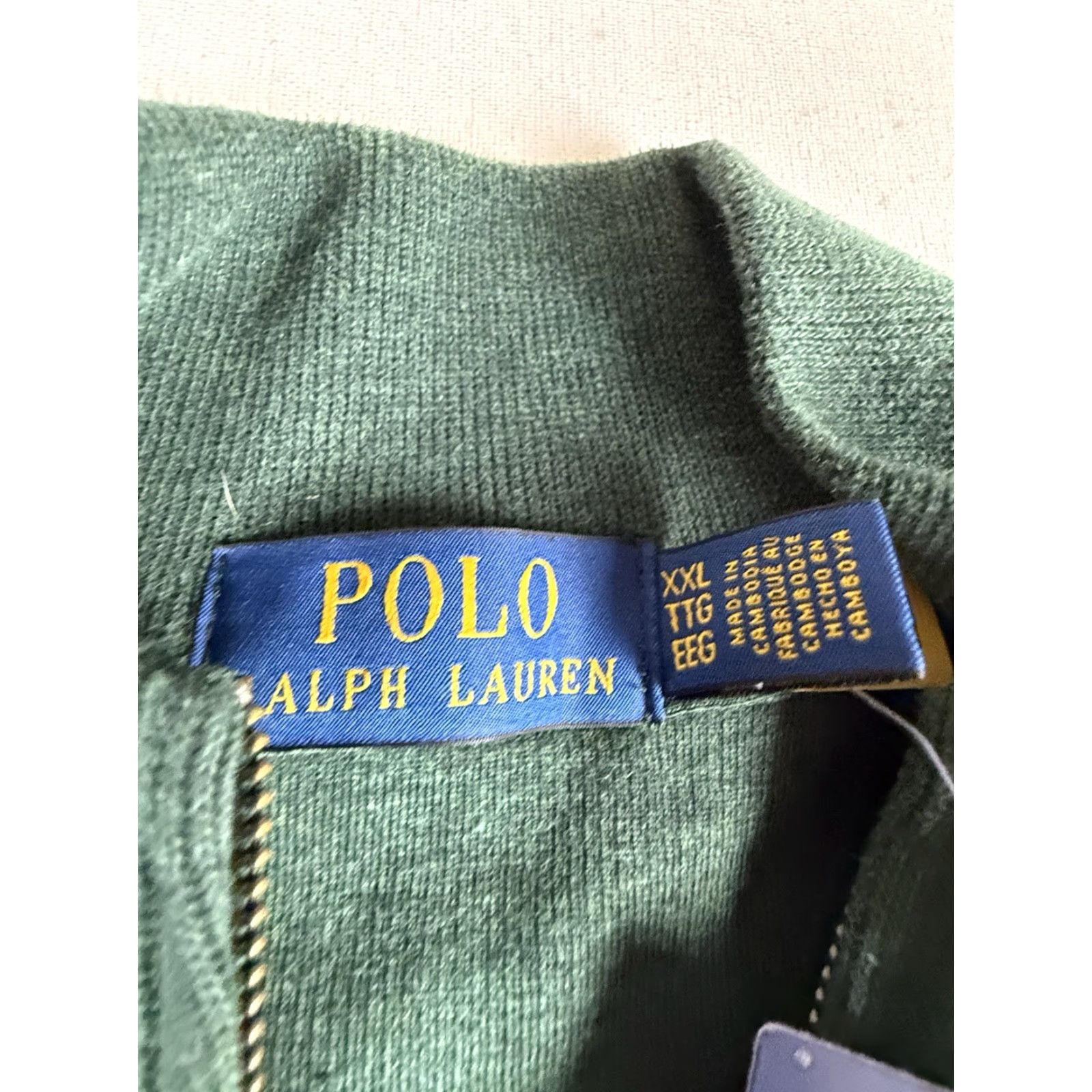 Polo Ralph Lauren **Ralph Lauren Green Men's XXL 1/4 Zip Sweater** User: Ralph Lauren Green Men's XXL 1/4 Zip Sweater Size US XXL / EU 58 / 5 - 4 Thumbnail