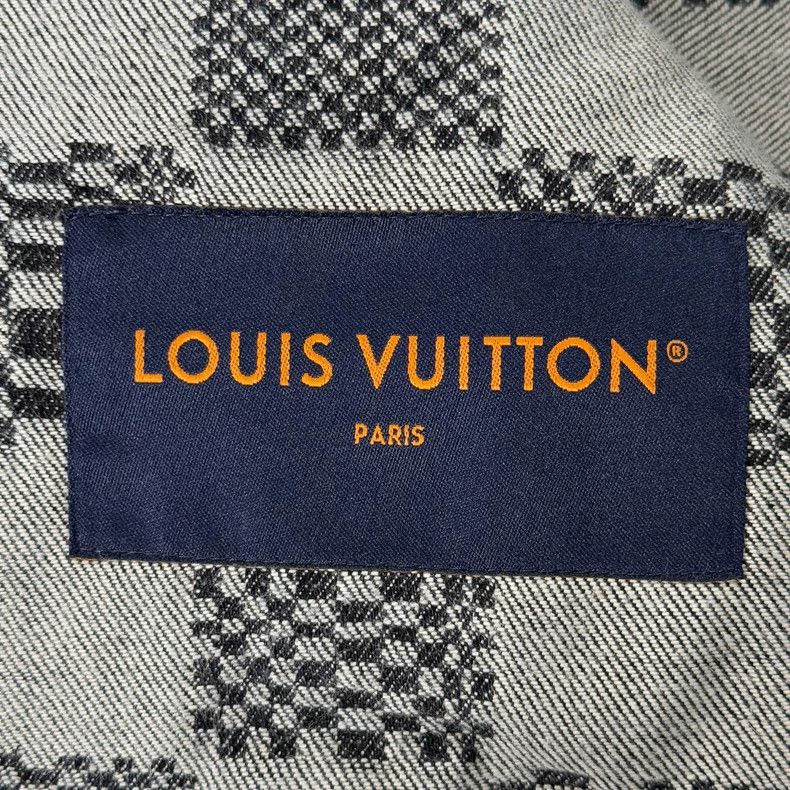 Louis Vuitton Louis Vuitton Checkerboard denim jacket 2502-Nextarrow Size US L / EU 52-54 / 3 - 4 Thumbnail