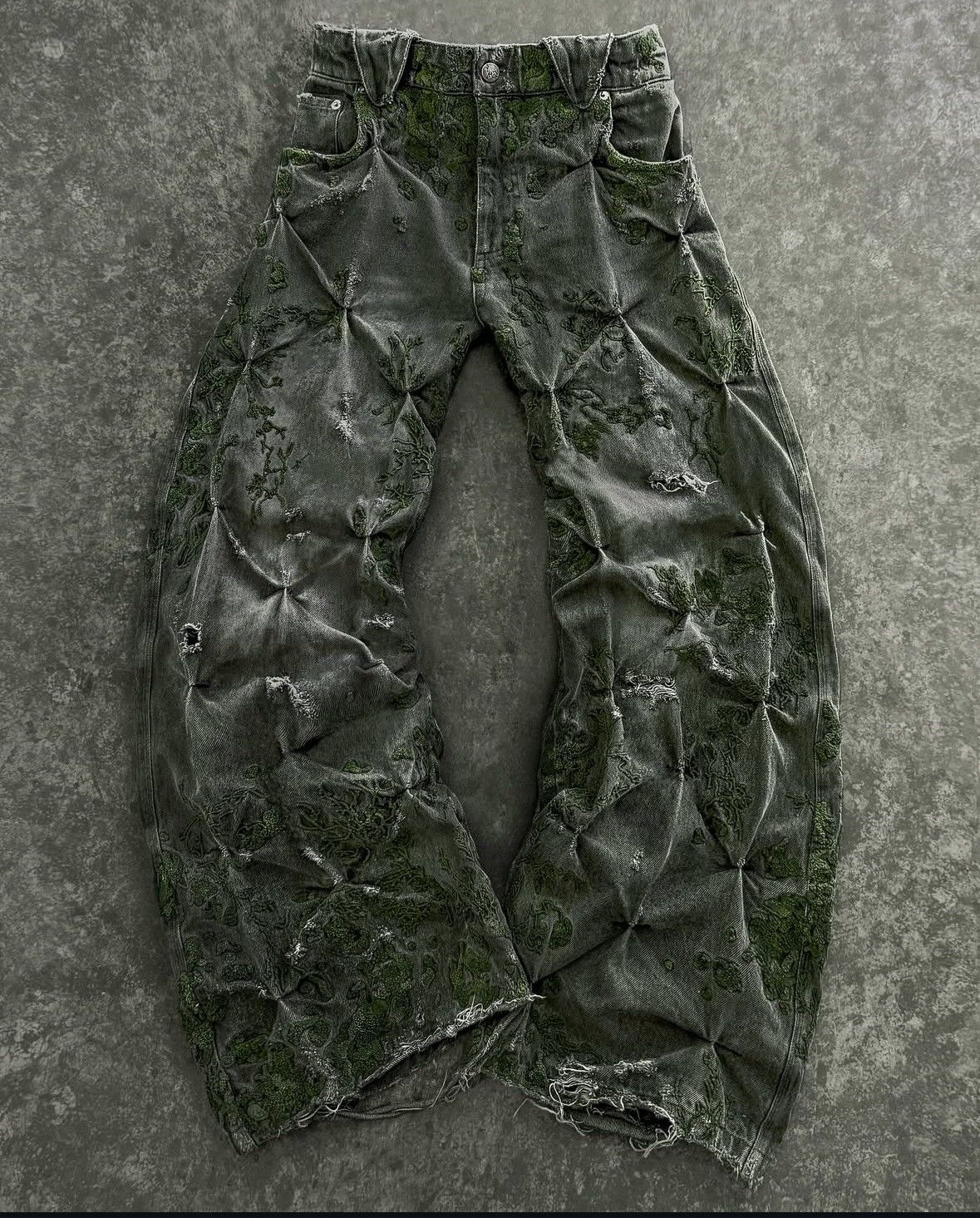 Other MOSS 'OVERGROWTH' DENIM PANTS Size US 34 / EU 50 - 2 Thumbnail