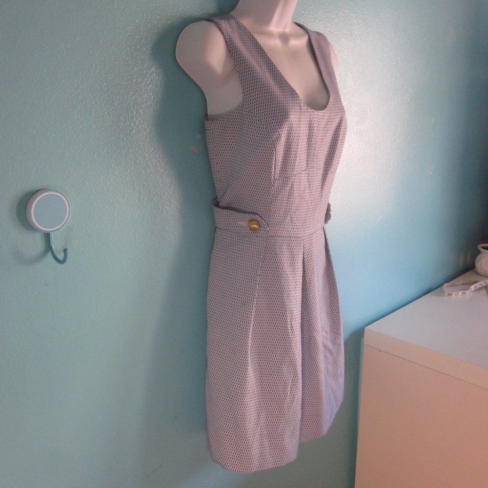 Kate Spade Kirribilla San Francisco Womens Dress Size 4 Blue Diamond Pr Size S / US 4 / IT 40 - 12 Thumbnail