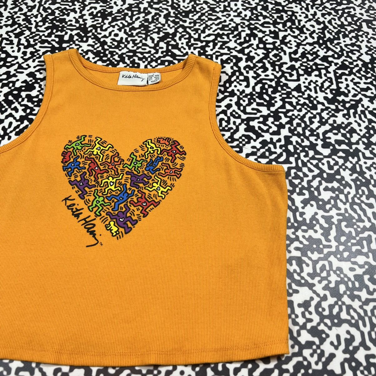 Keith Haring Vintage Y2K Keith Haris Retro Art Style Tank Top Sleeveless Size M / US 6-8 / IT 42-44 - 5 Thumbnail