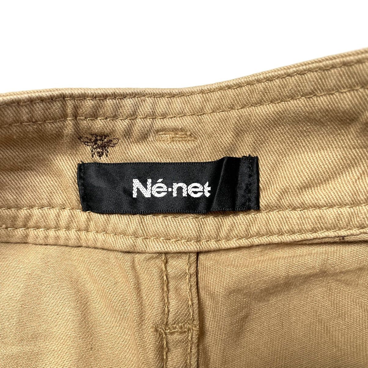 Issey Miyake Ne-Net By Issey Miyake Beige Short Pants Size US 29 - 7 Thumbnail