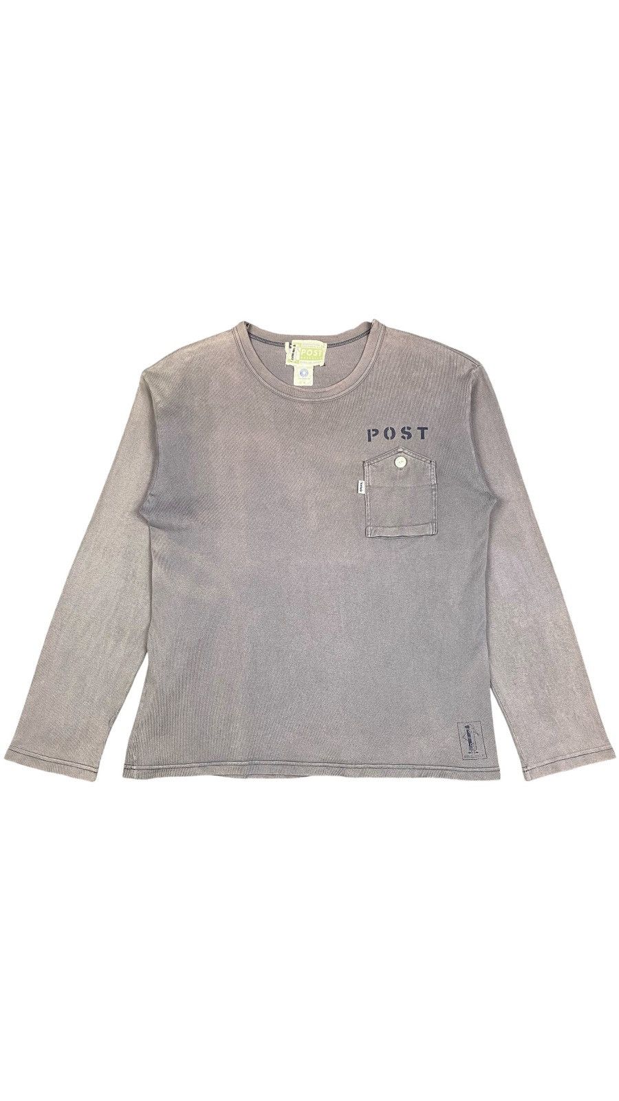 Post Overalls Distressed Pocket Tshirt Size US M / EU 48-50 / 2 - 1 Thumbnail
