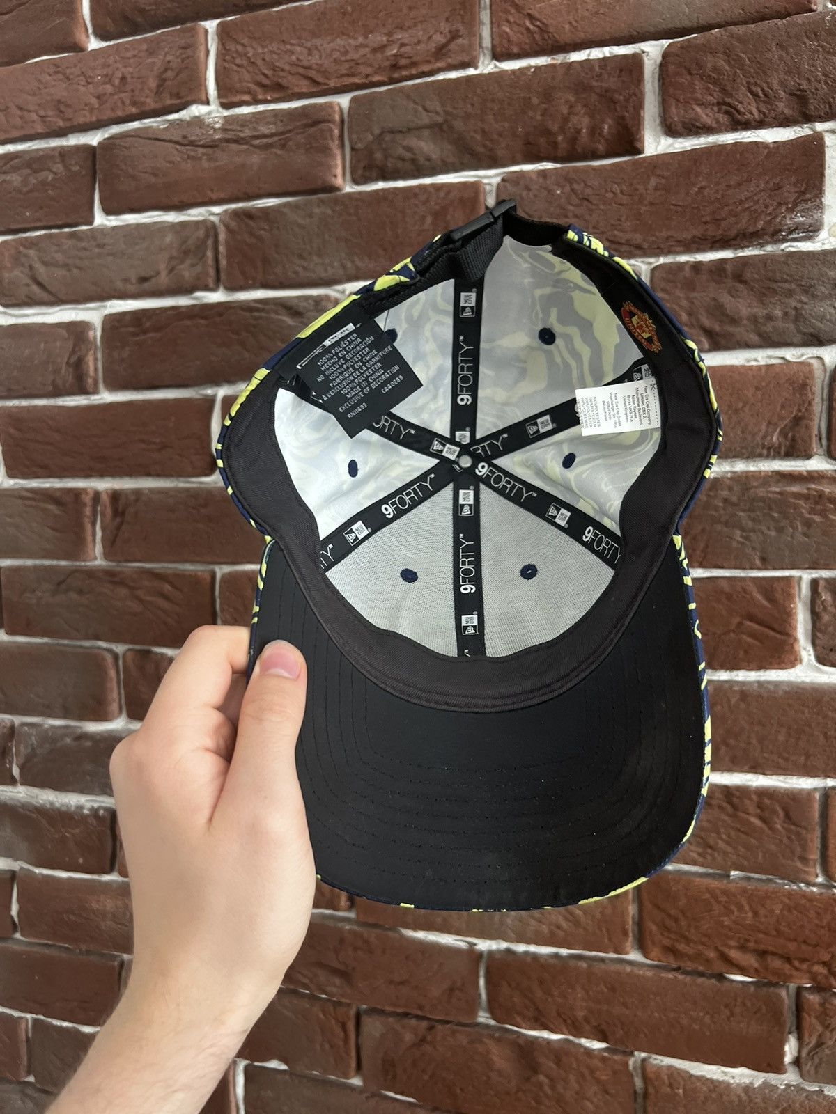New Era Rare Manchester United New Era Abstract Cap Hat Football Size ONE SIZE - 6 Thumbnail